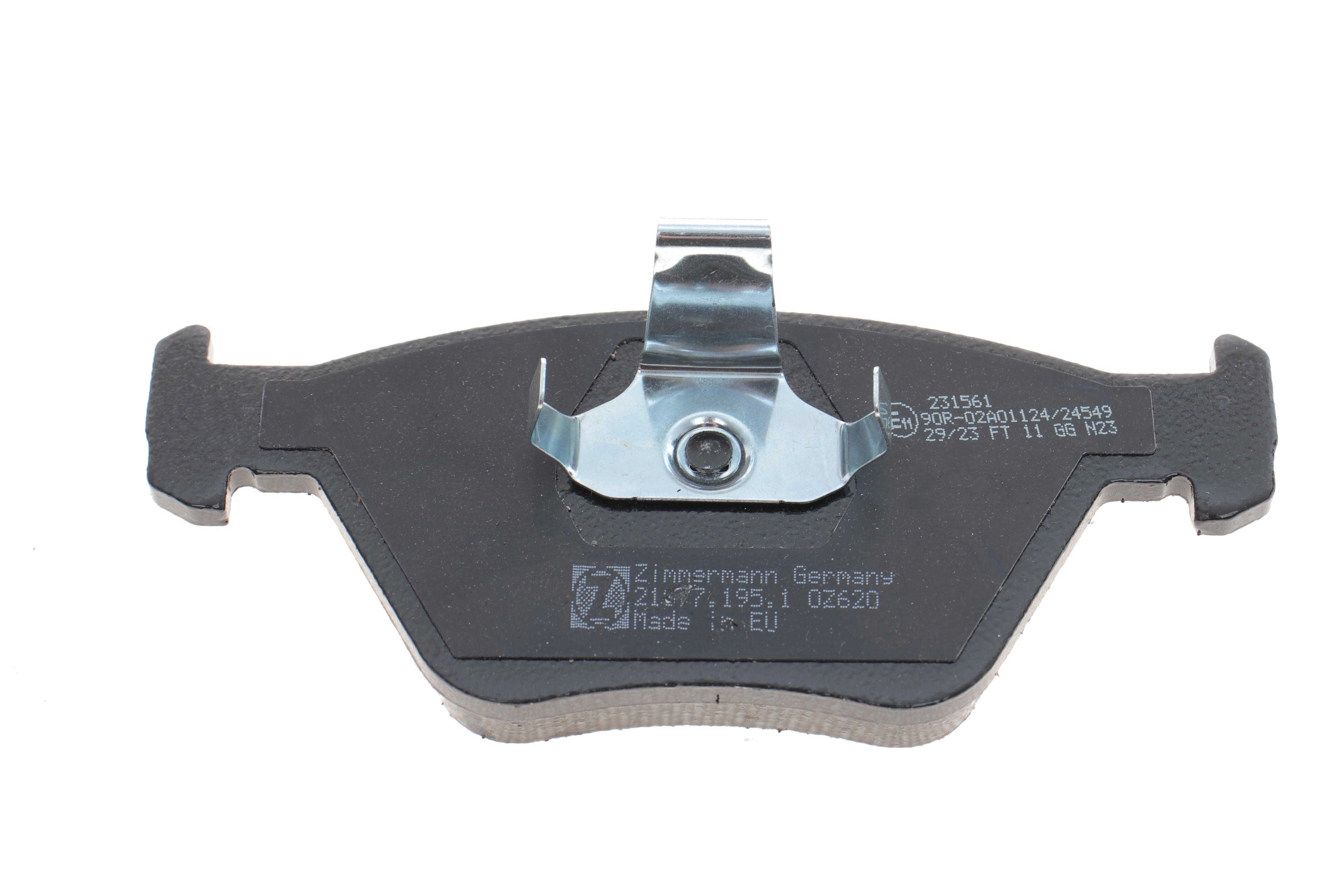 Колодки гальмівні (передні) BMW 5 (E39) 95-04 (Ate)