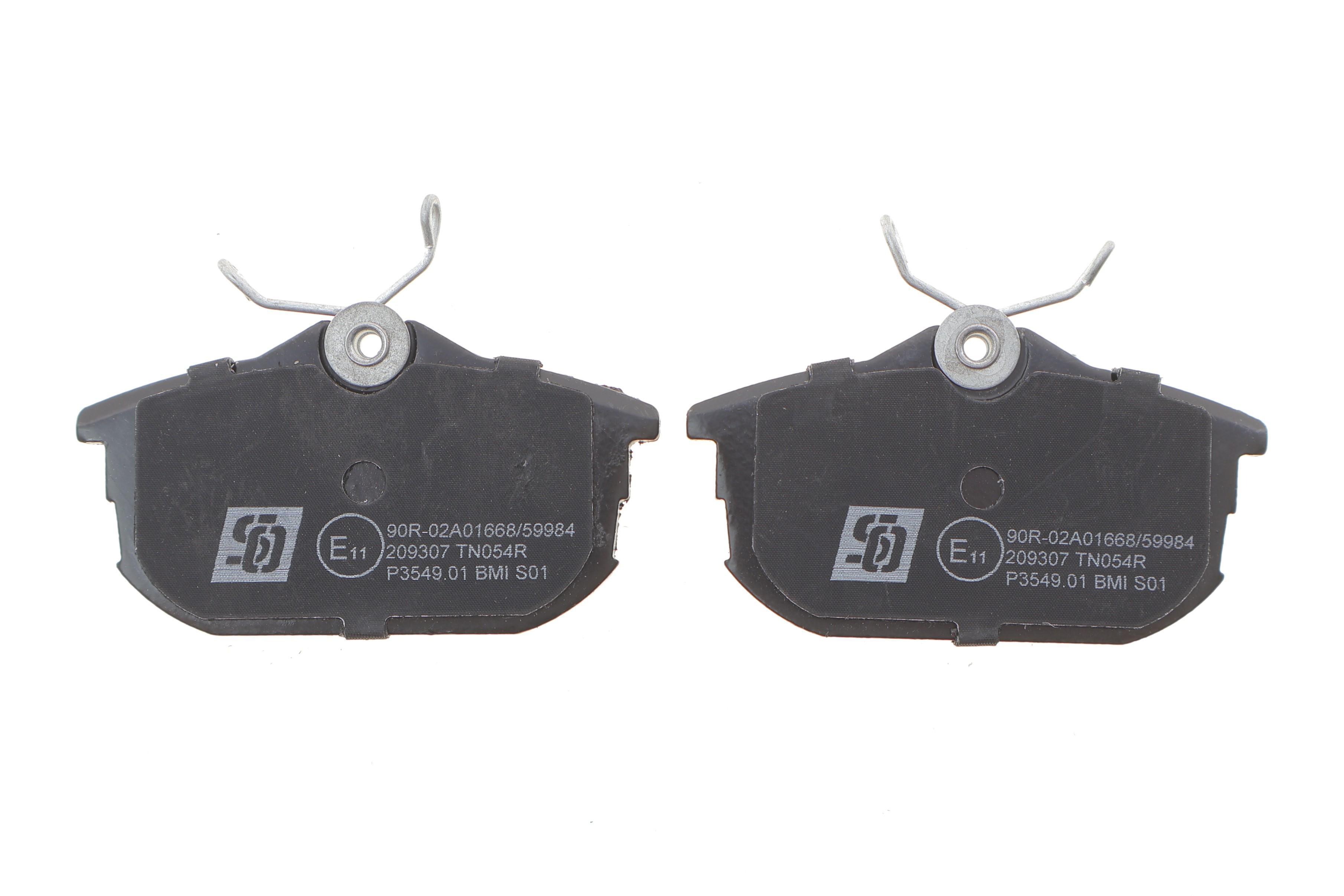 Колодки гальмівні (задні) Mitsubishi Colt 04-12/Space Star 98-04/Carisma 95-06/Volvo S40/V40 95-04