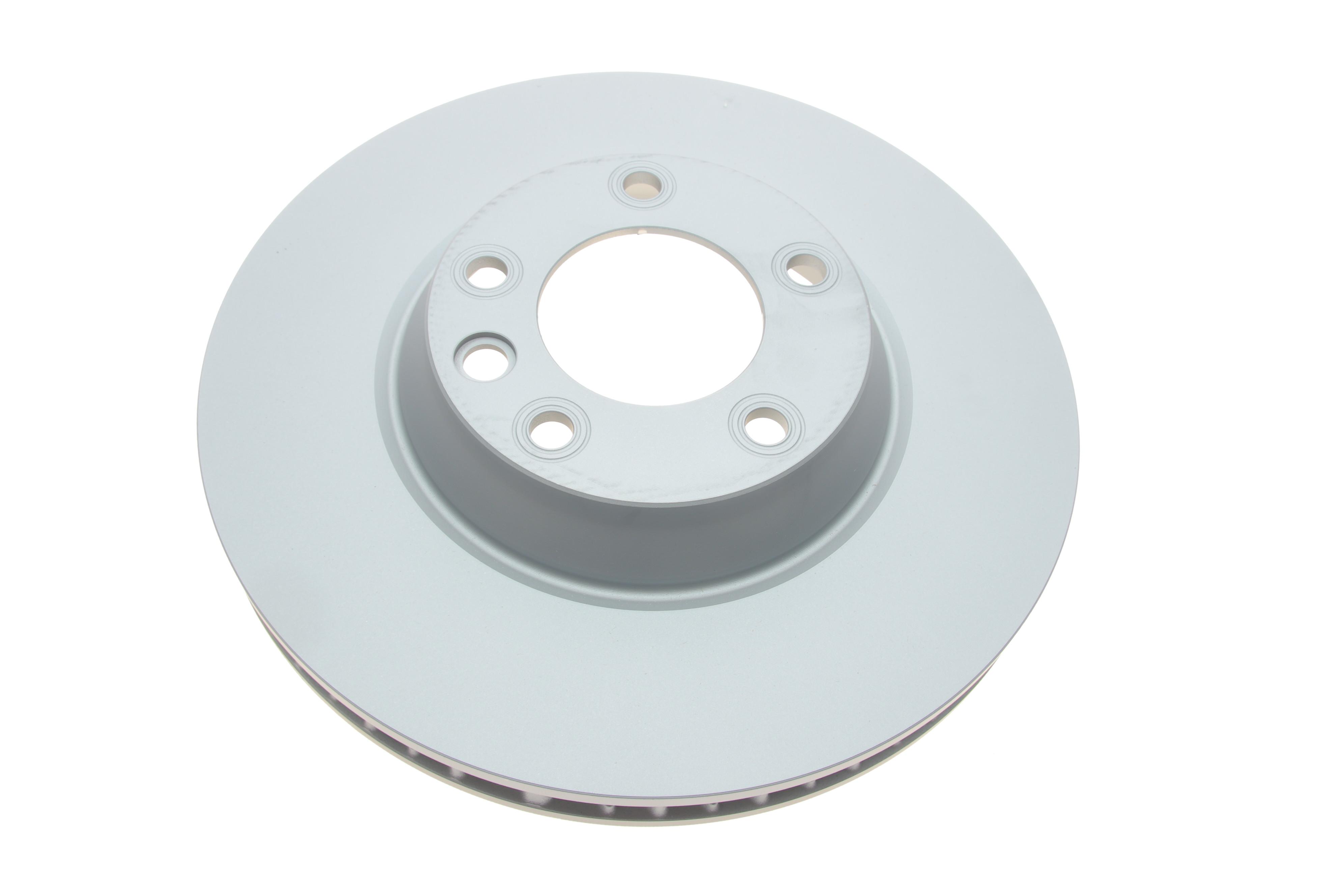 Диск гальмівний (передній) Audi Q7 06-15/Porsche Cayenne 02-/VW Touareg 02-10 (350x34) (R)(вентильований)