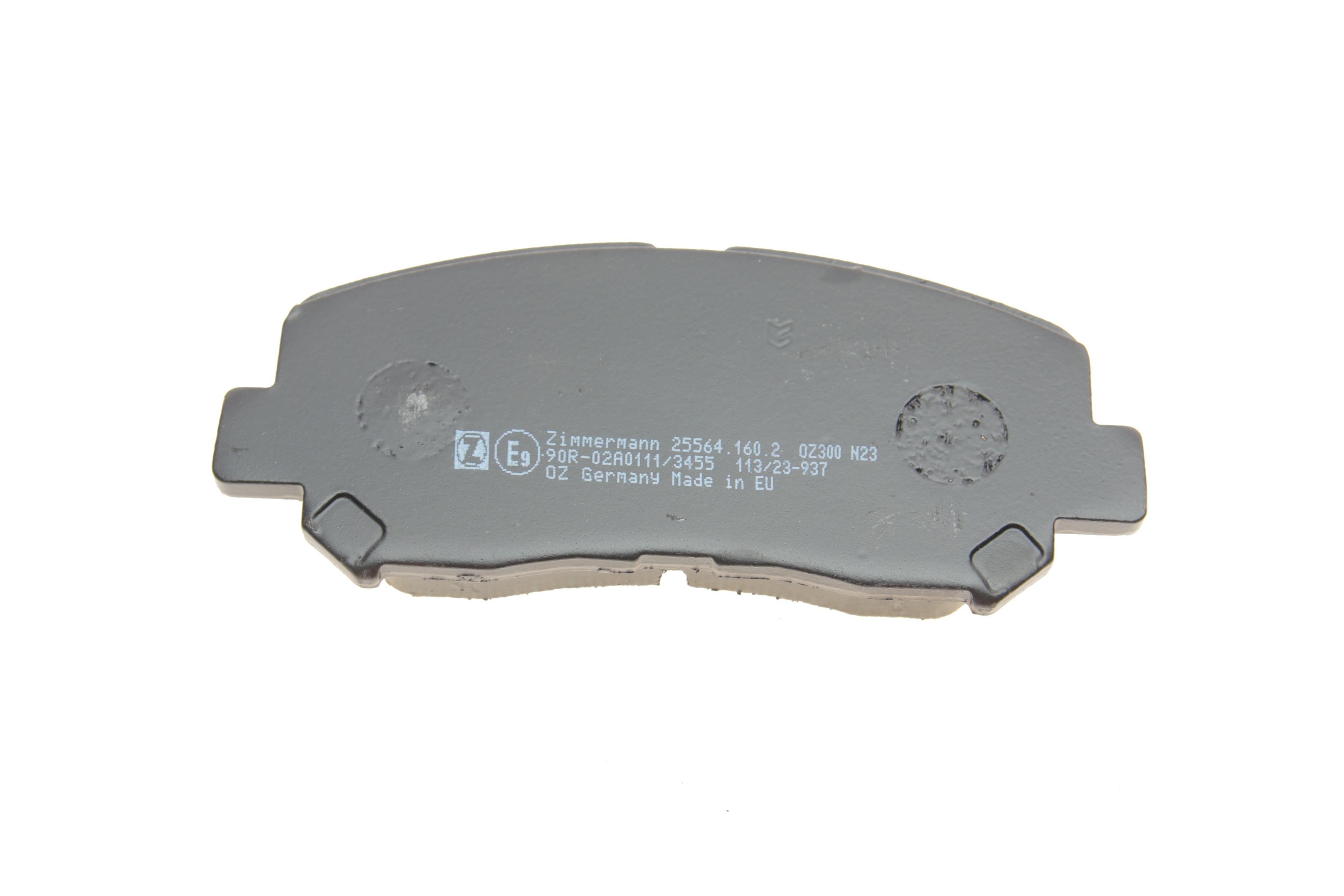 Колодки гальмівні (передні) Mazda CX-5 11- (Akebono) (з аксесуарами)