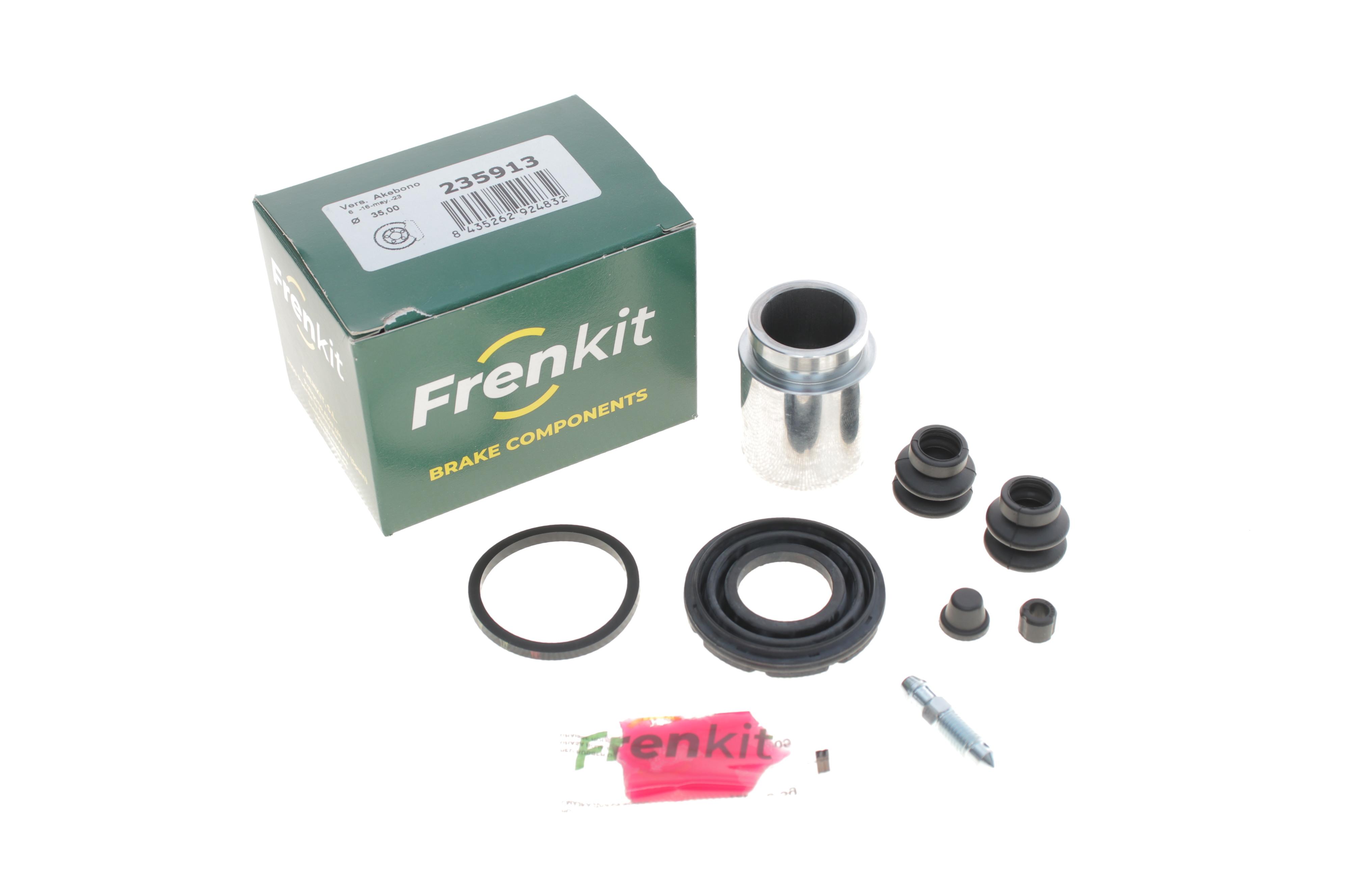 Ремкомплект супорта (заднього) Nissan Cube/Juke/Qashqai/X-Trail 07- (d=35mm) (Akebono) (+поршень)