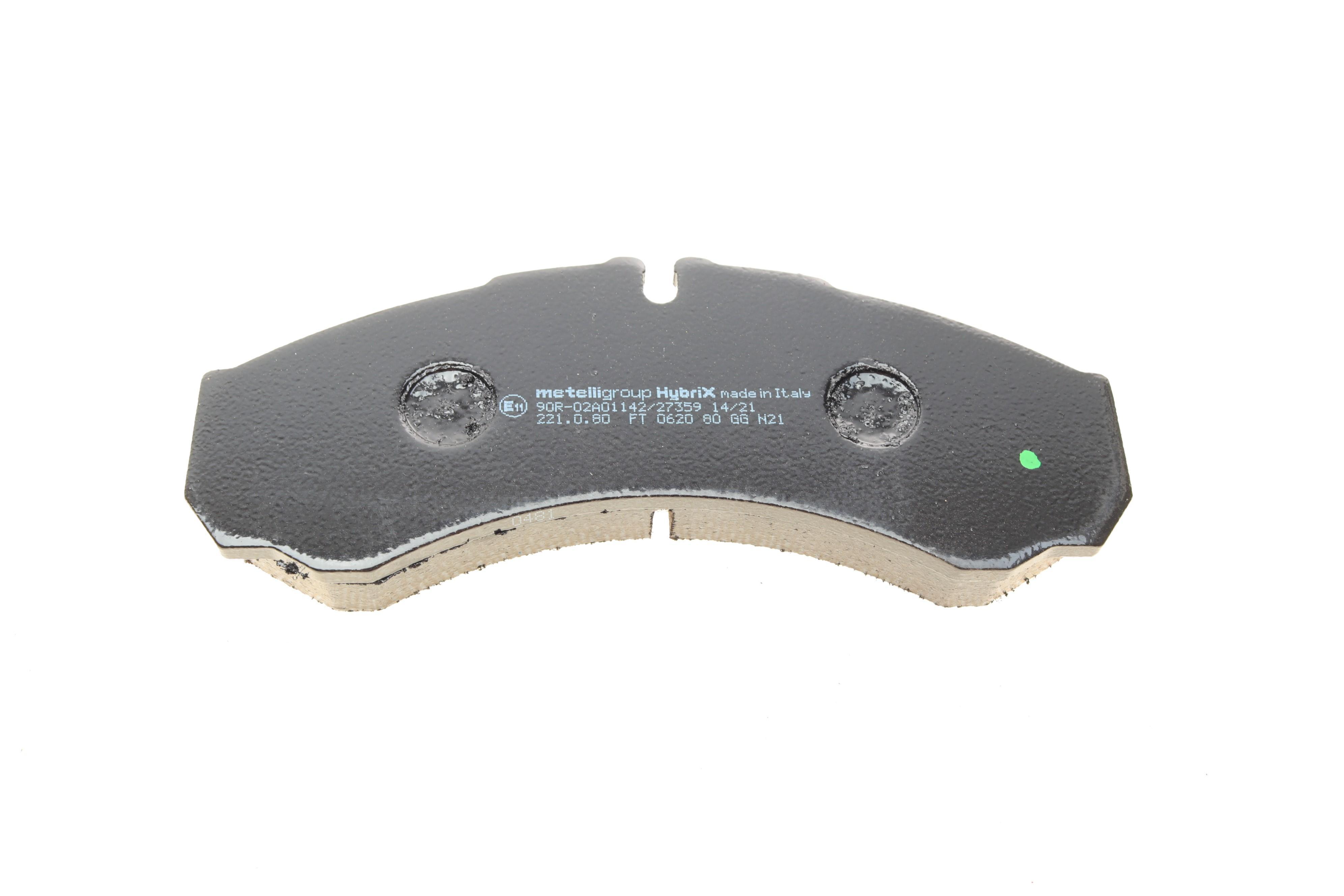 Колодки гальмівні (передні/задні) Iveco Daily II/III/IV/V/VI/Line 89-