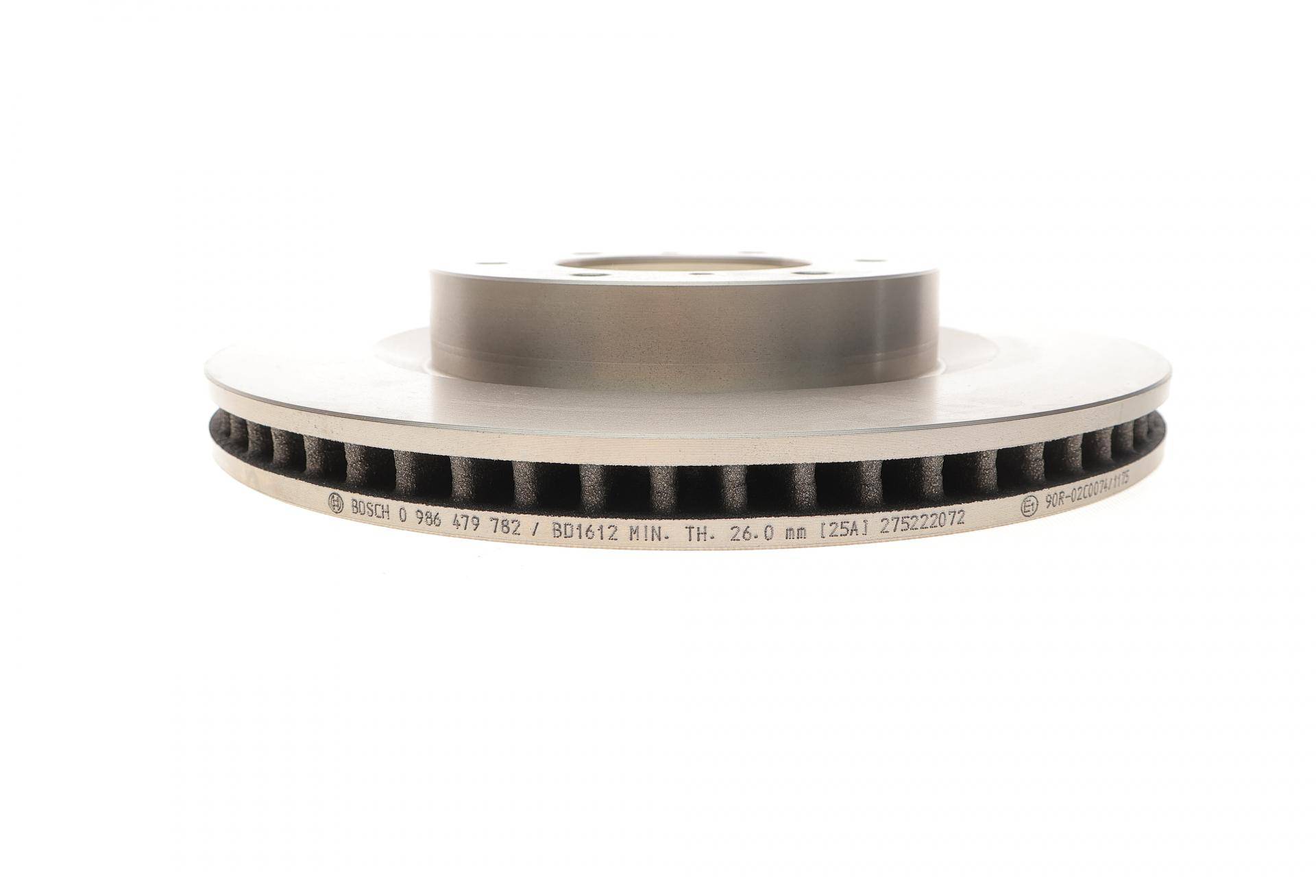 Диск гальмівний (передній) Mitsubishi Pajero IV 06- (332x28) (вентил.)