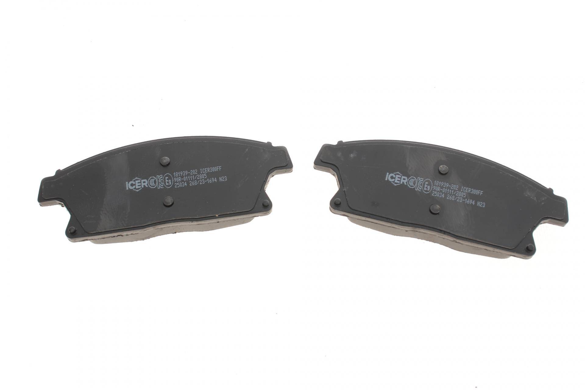 Колодки гальмівні (передні) Nissan Rogue 10-13/Chevrolet Cruze/Opel Astra 09-/Zafira C/Mokka 11-