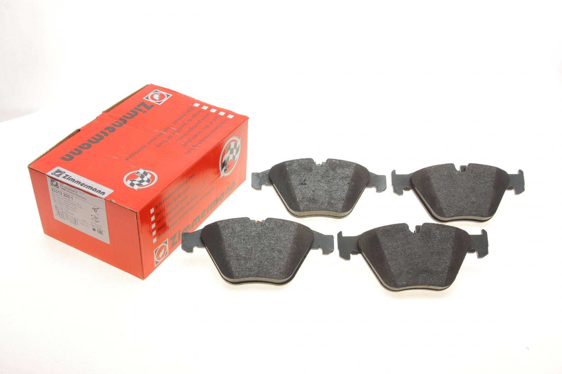 Колодки гальмівні (передні) BMW 3 (E90/E92/E93) 06-13 (Ate-Teves)