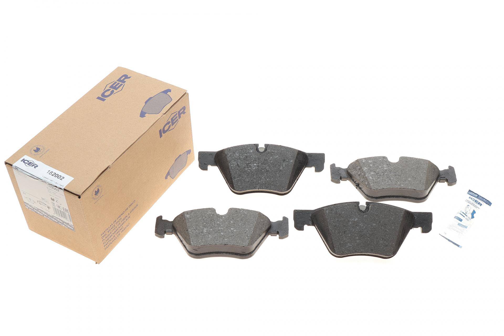 Колодки гальмівні (передні) BMW 5 (F07/F10/F11) 09-17