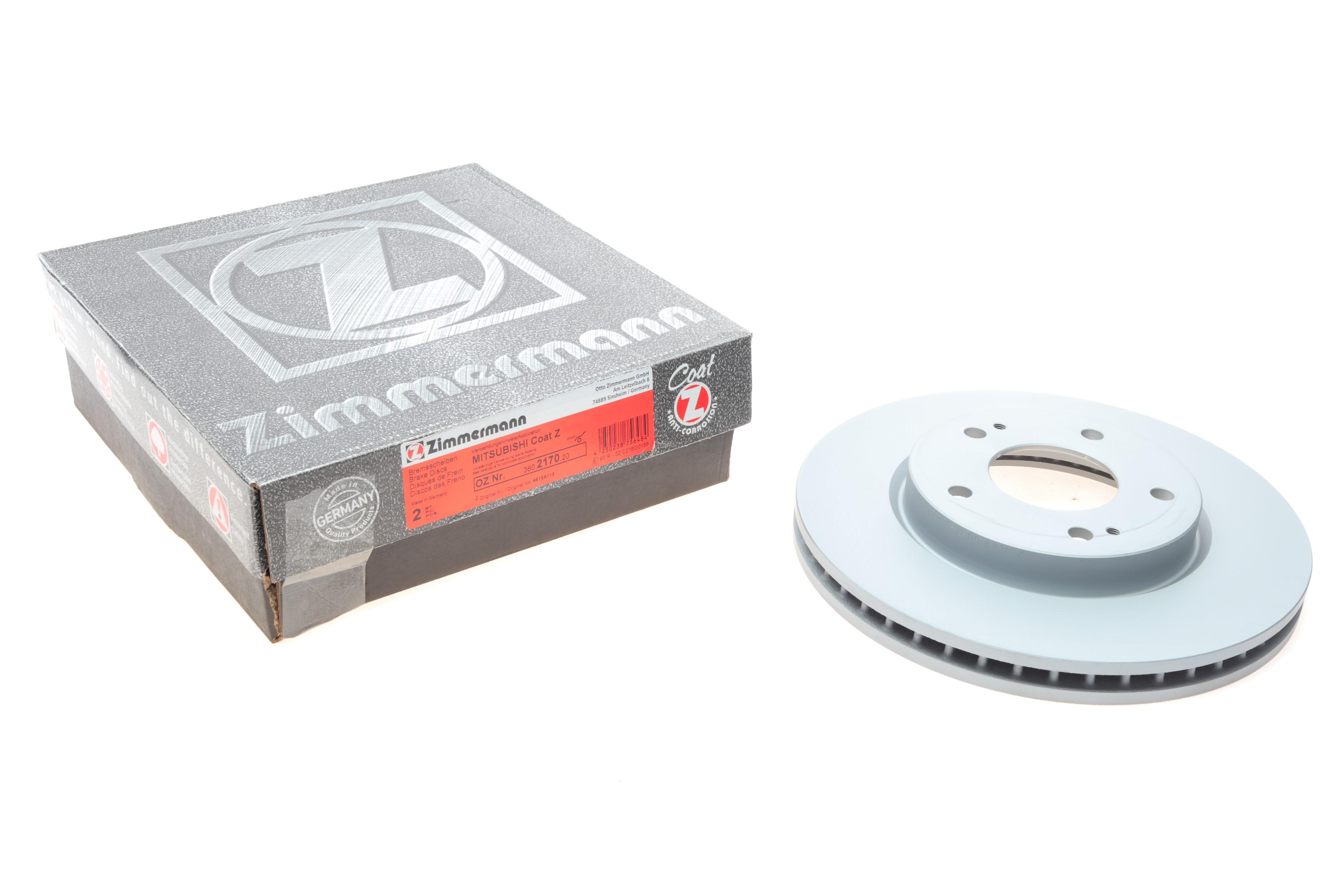 Диск гальмівний (передній) Mitsubishi Lancer 08- (276x26)