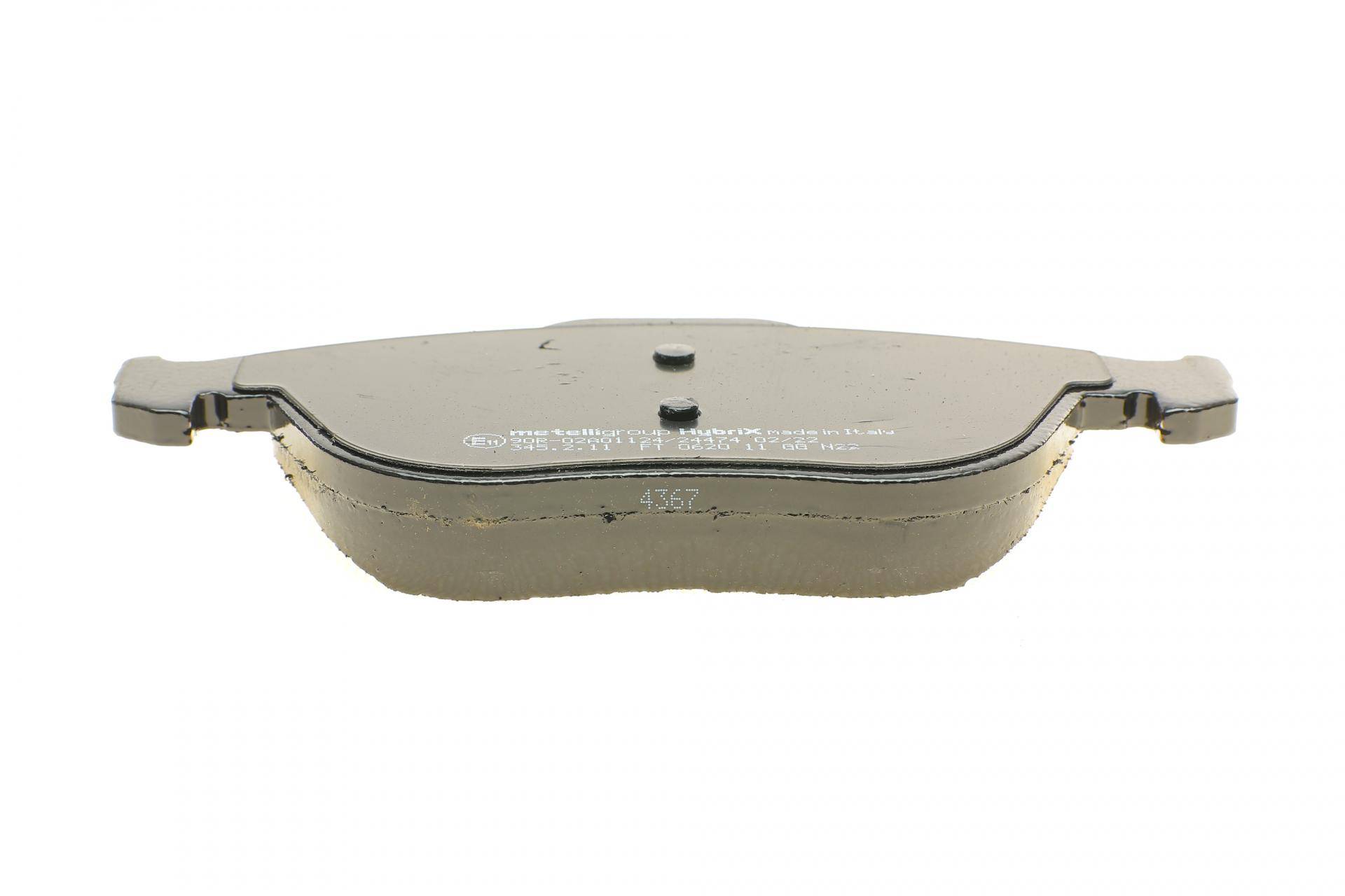 Колодки гальмівні (передні) Renault Megane II 04-09/Scenic II/III/Grand Scenic II/III 03-