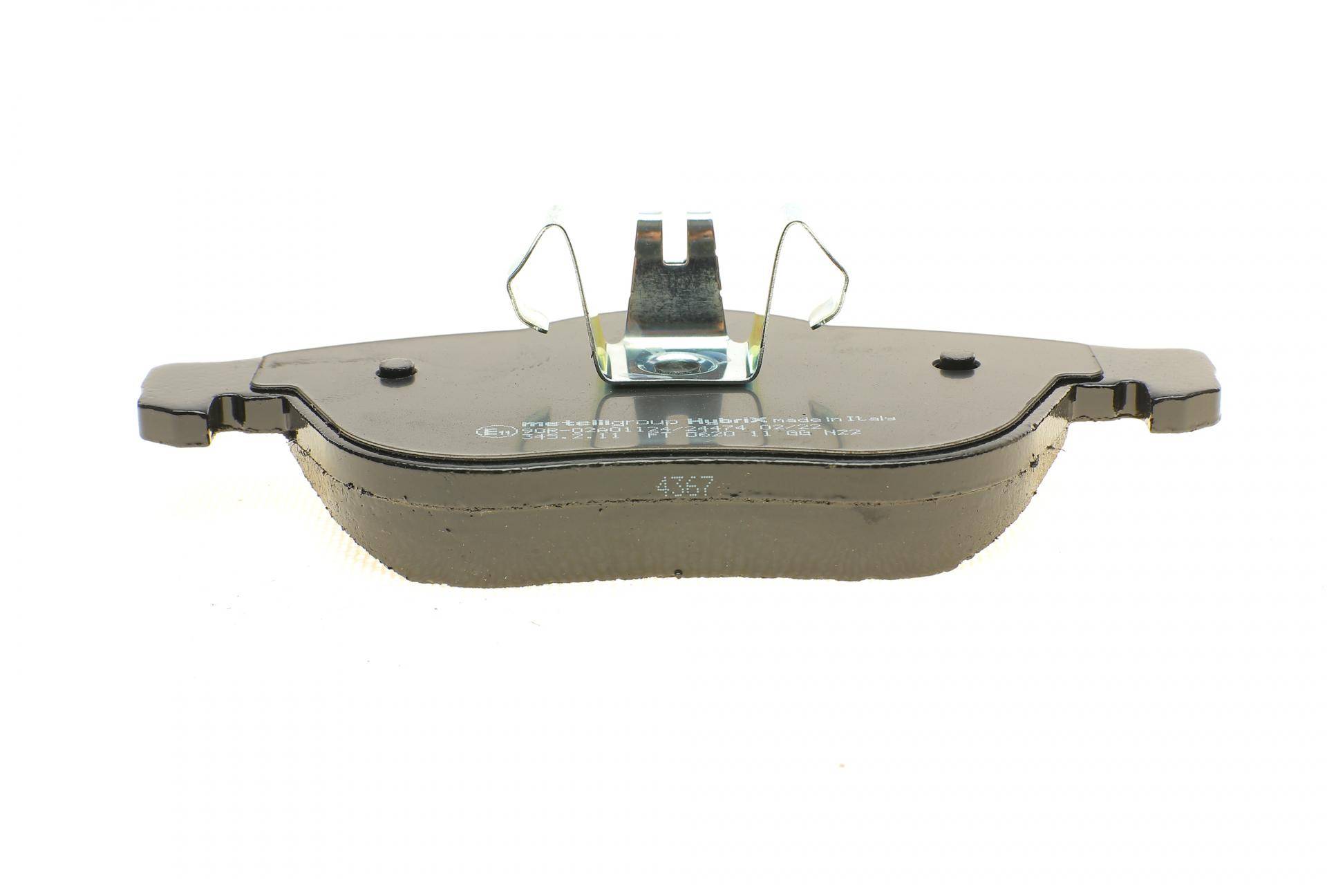 Колодки гальмівні (передні) Renault Megane II 04-09/Scenic II/III/Grand Scenic II/III 03-