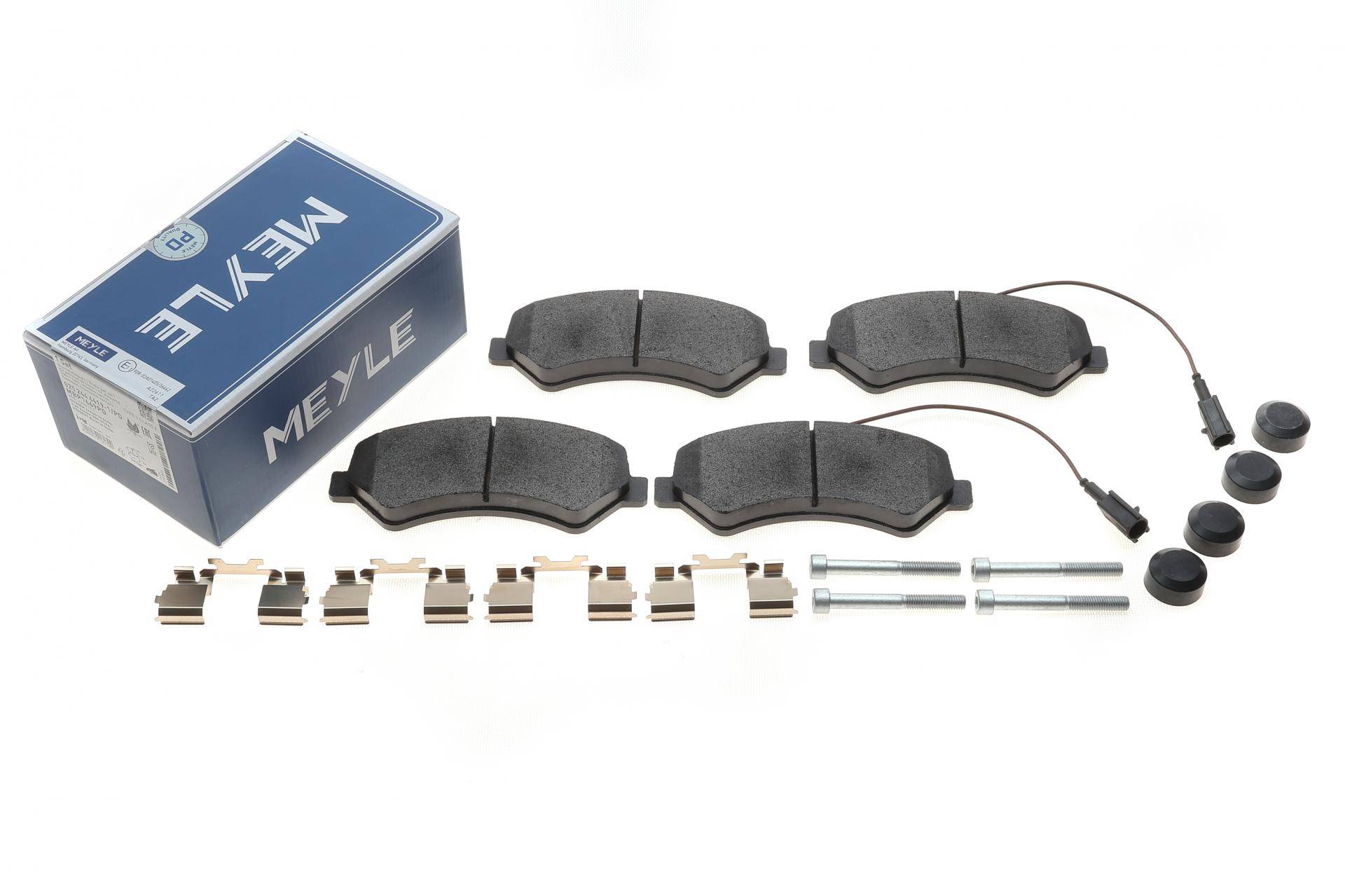 Колодки гальмівні (передні) Citroen Jumper/Fiat Ducato/Peugeot Boxer 2.0-3.0HDi 06- R16(з датчиком)