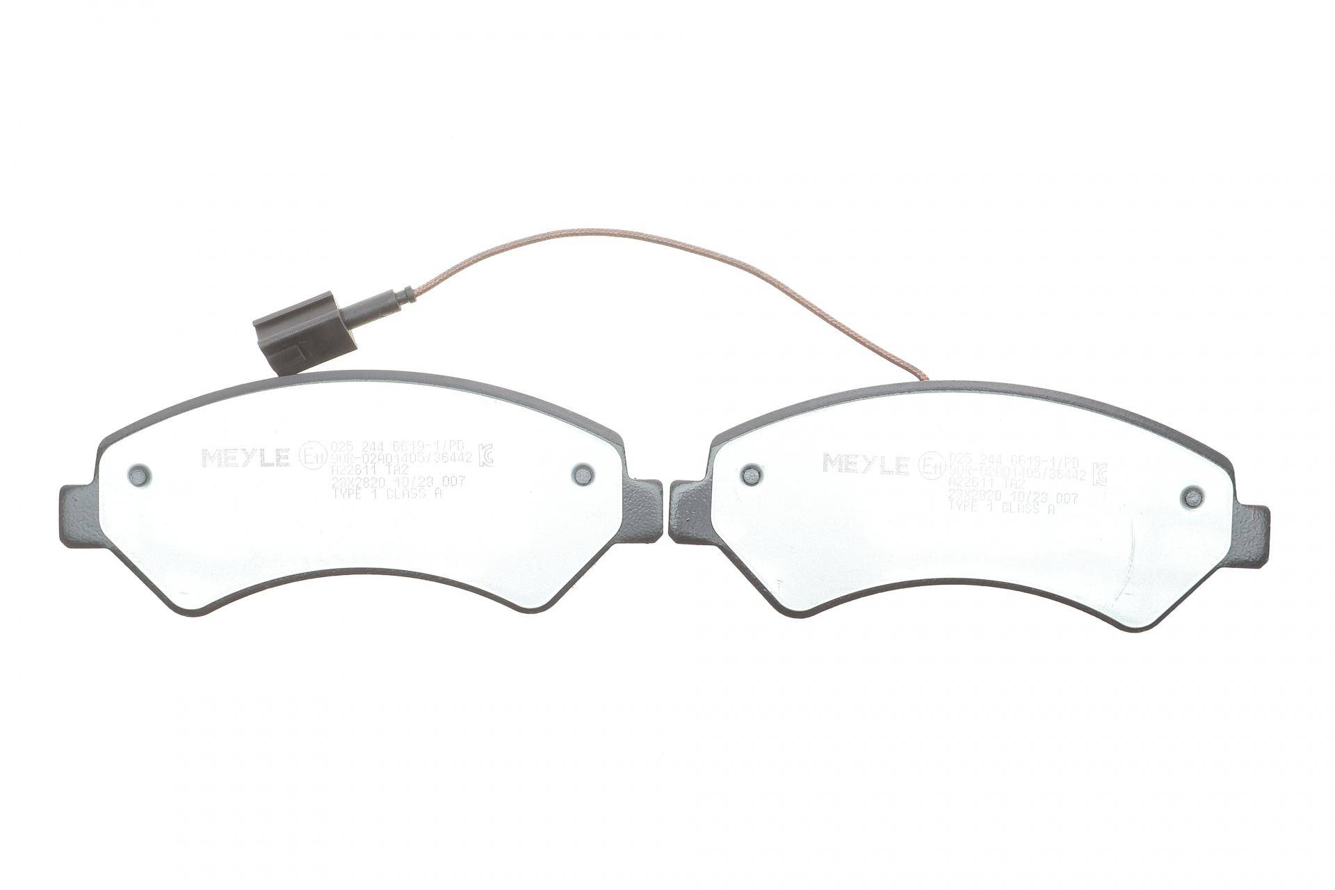 Колодки гальмівні (передні) Citroen Jumper/Fiat Ducato/Peugeot Boxer 2.0-3.0HDi 06- R16(з датчиком)