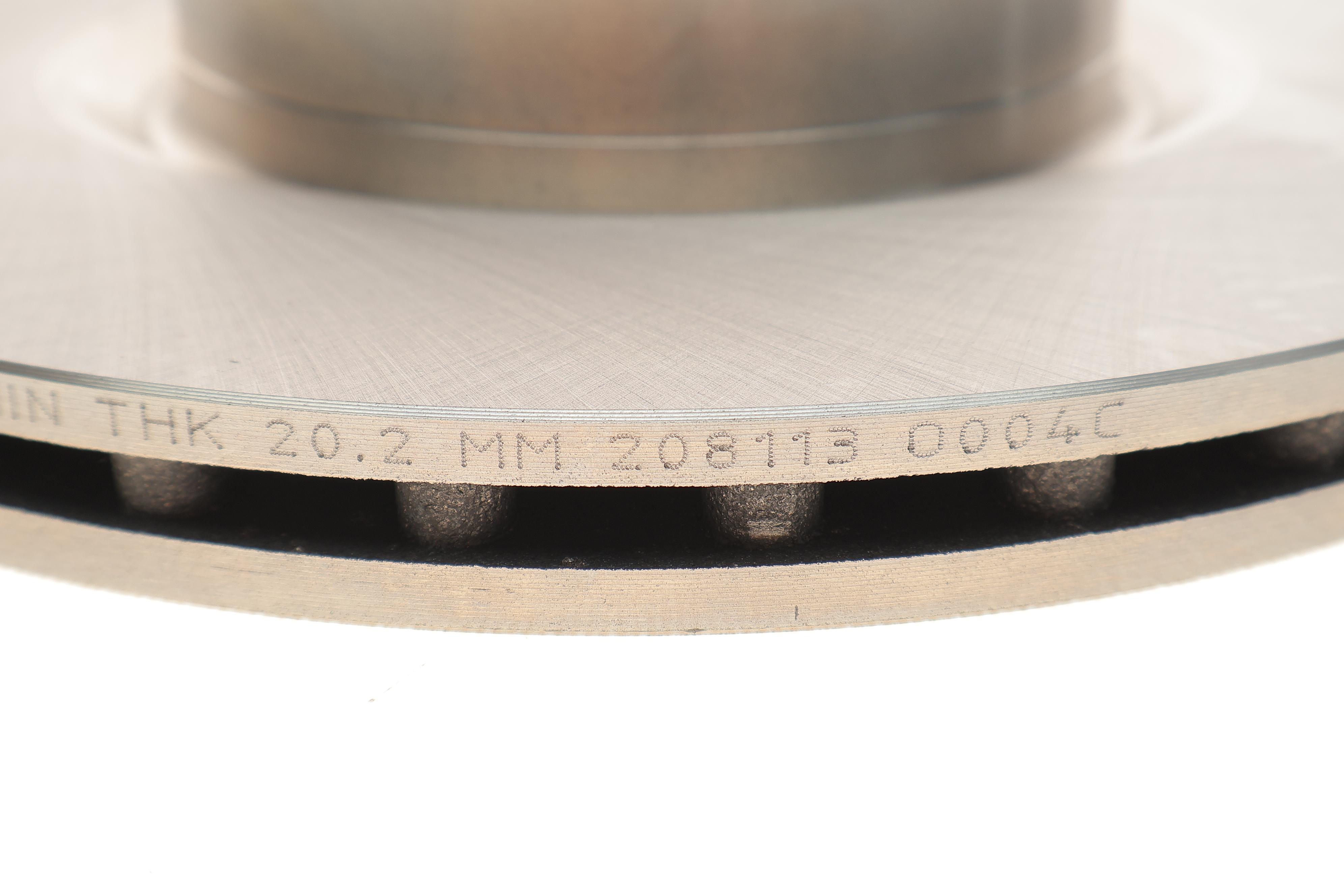 Диск гальмівний (передній) Fiat Doblo 10- (284x22)