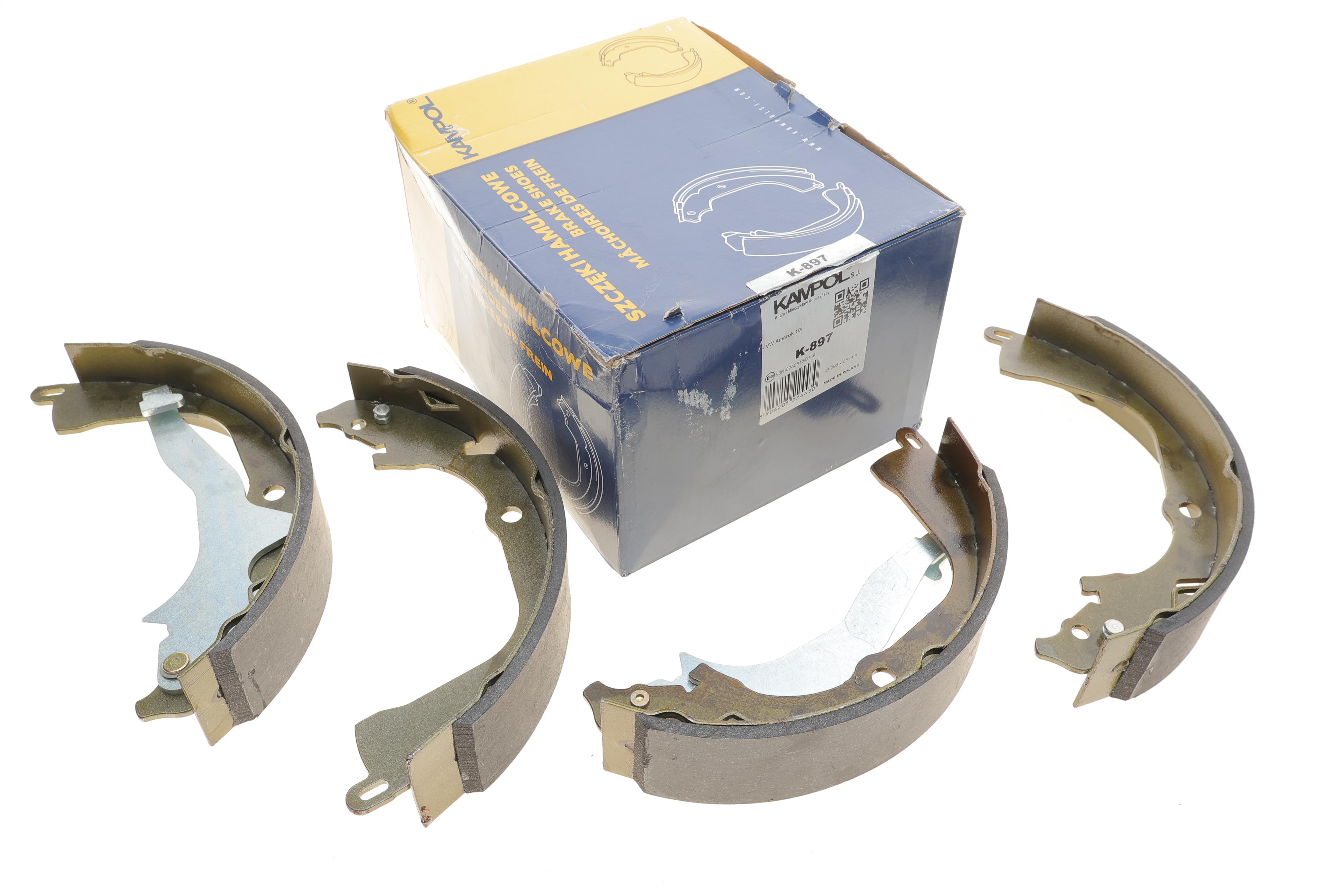 Колодки ручника VW Amarok 2.0 TDI 10- (295x57)