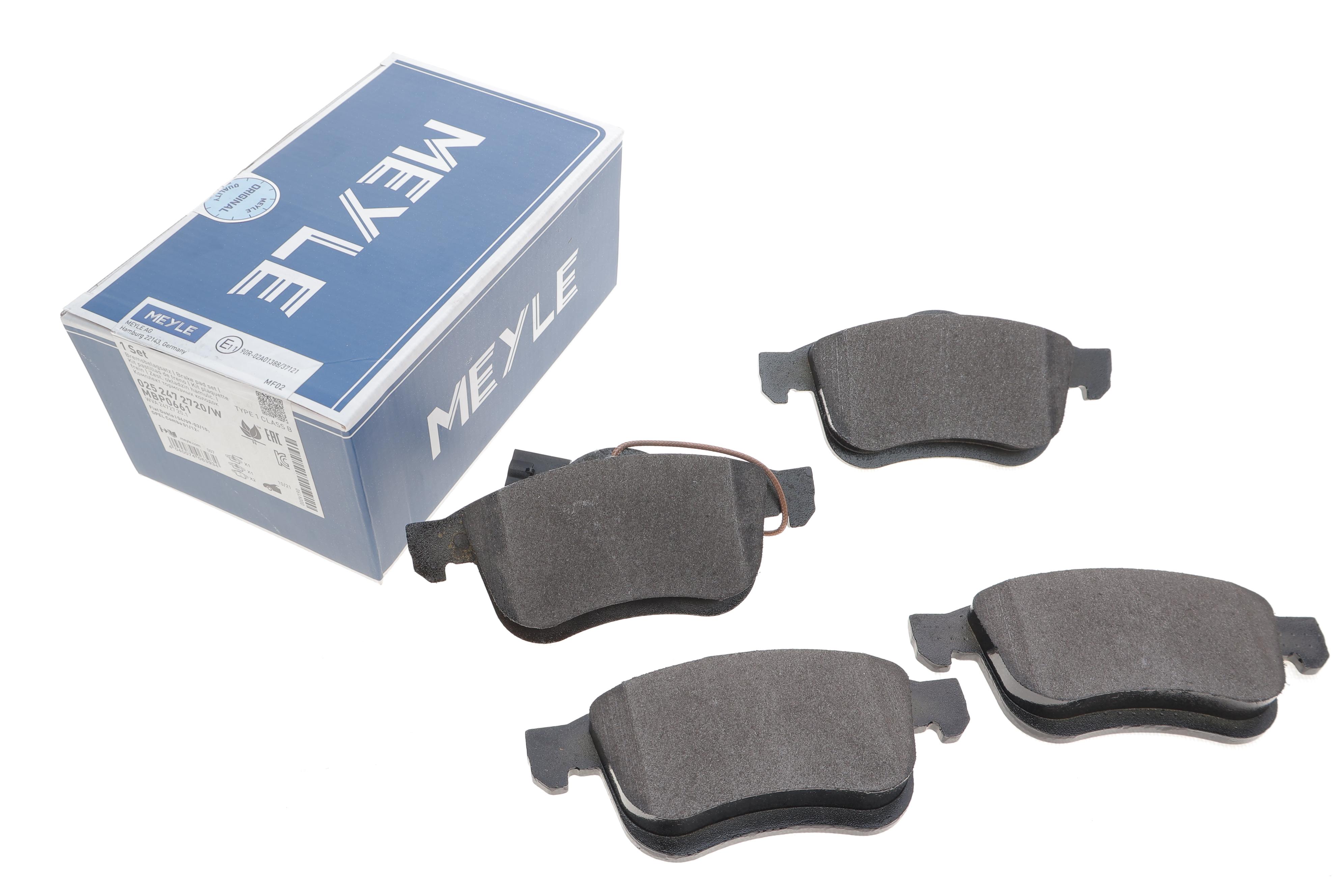 Колодки гальмівні (передні) Fiat Doblo 10- (Ate)