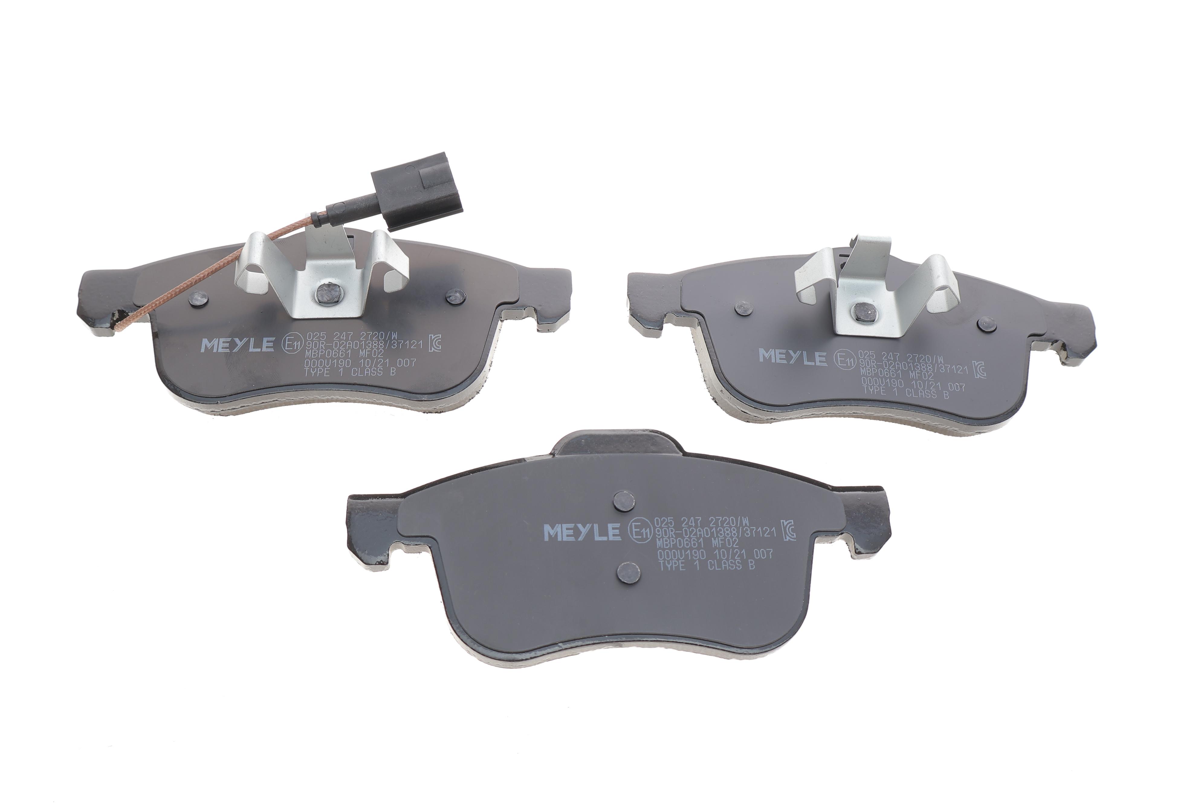 Колодки гальмівні (передні) Fiat Doblo 10- (Ate)