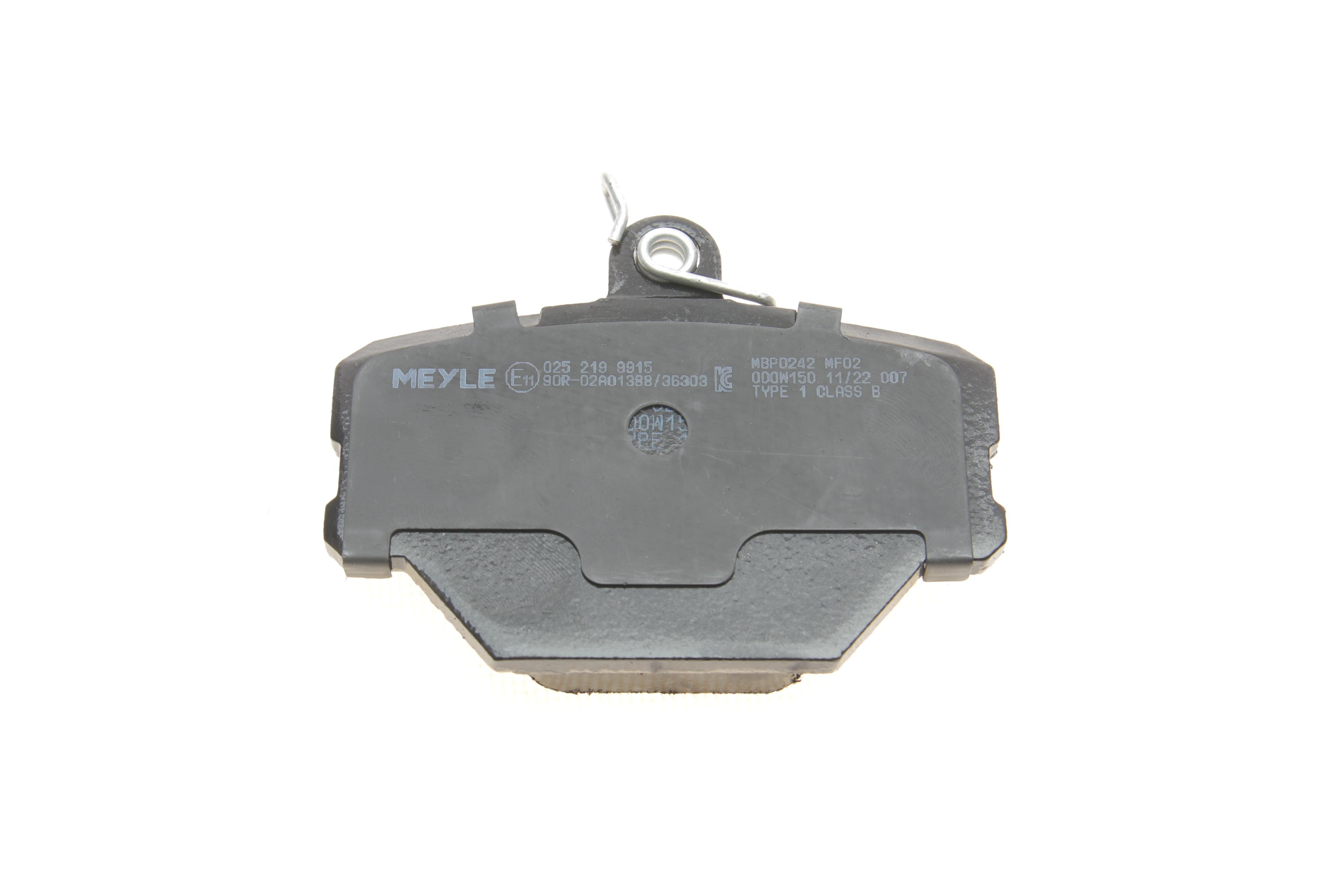 Колодки гальмівні (передні) Smart 0.6/0.7/1.0i/0.8cdi 00-