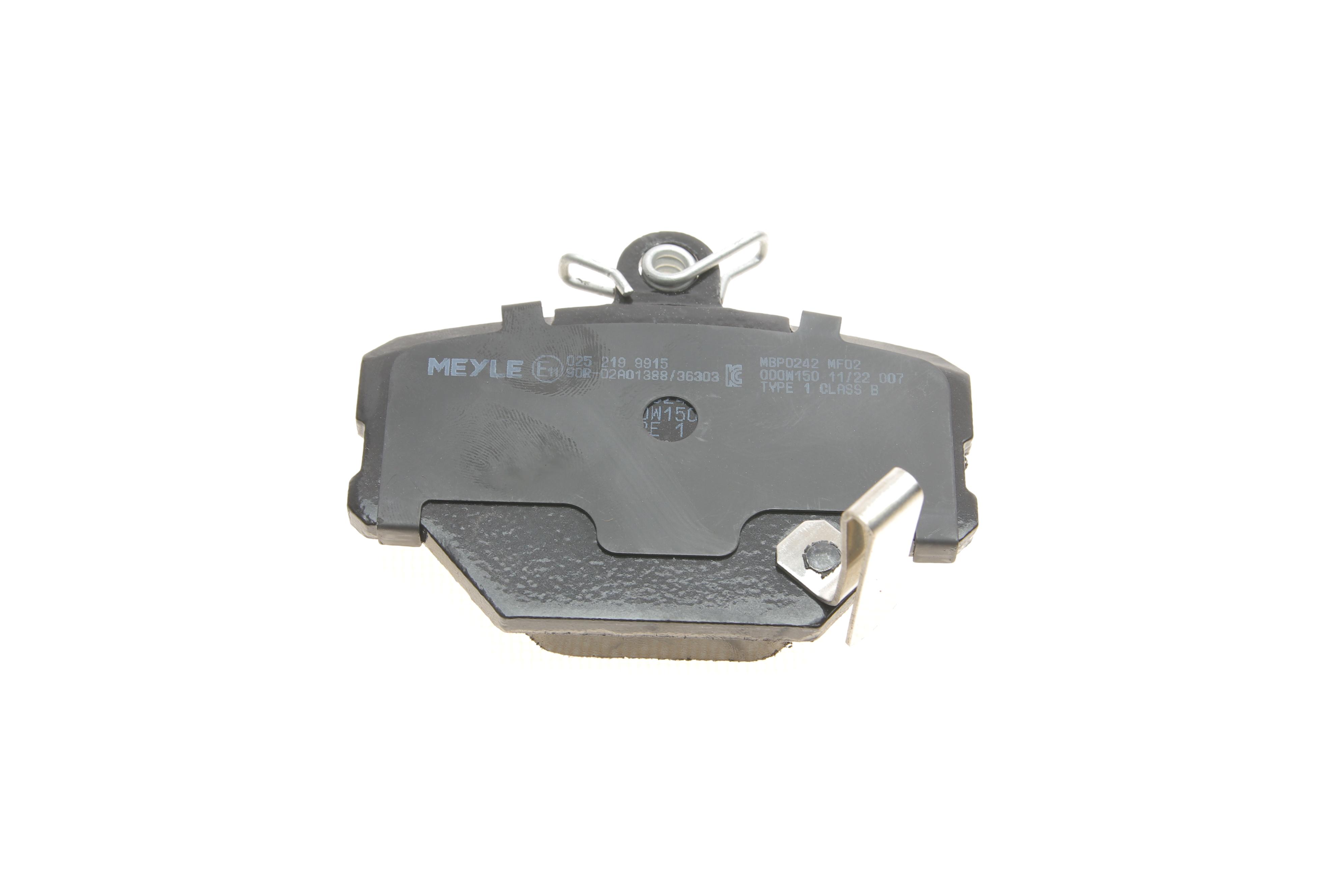 Колодки гальмівні (передні) Smart 0.6/0.7/1.0i/0.8cdi 00-