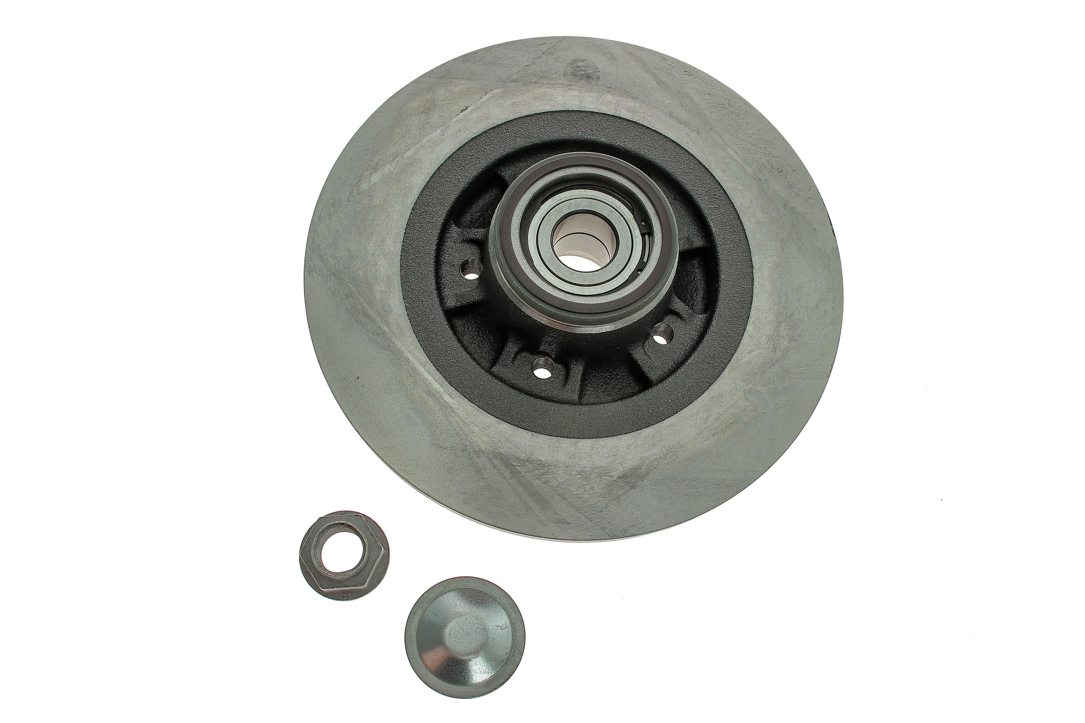 Диск гальмівний (задній) Renault Kangoo 08- (274х11) (+ABS) (з підшипником)