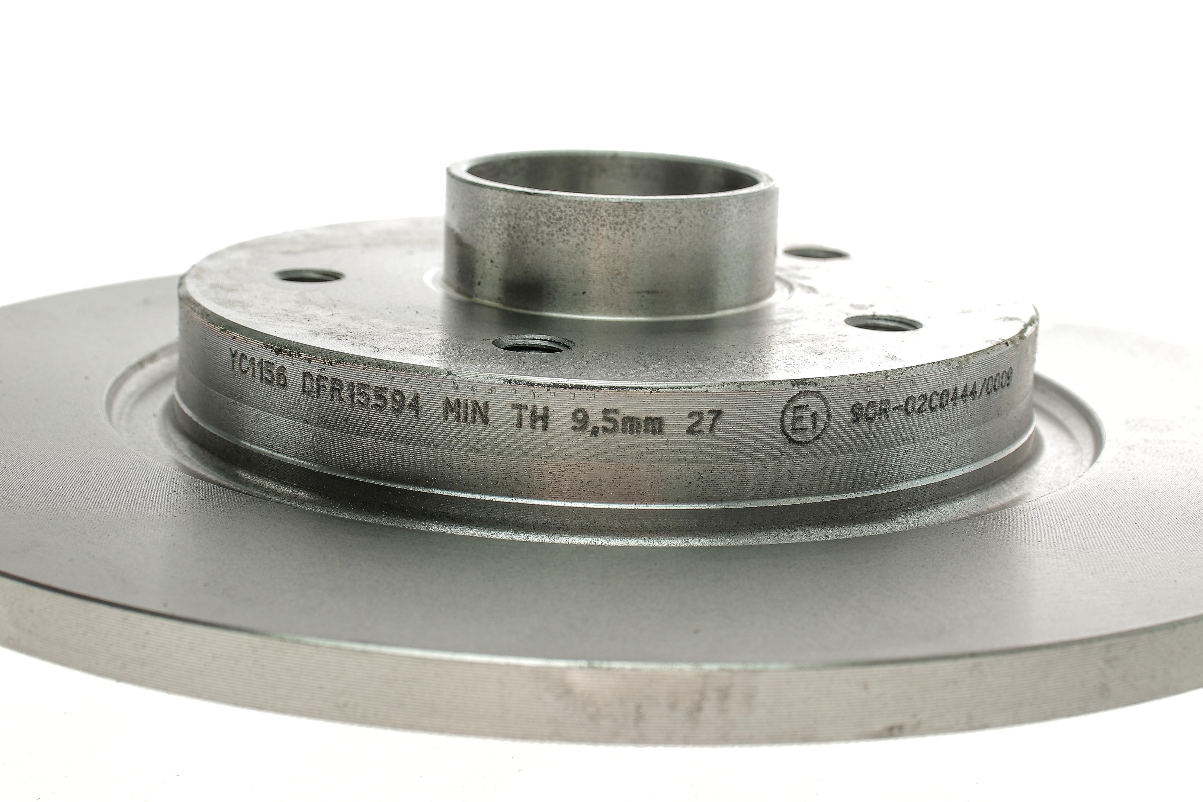 Диск гальмівний (задній) Renault Kangoo 08- (274х11) (+ABS) (з підшипником)