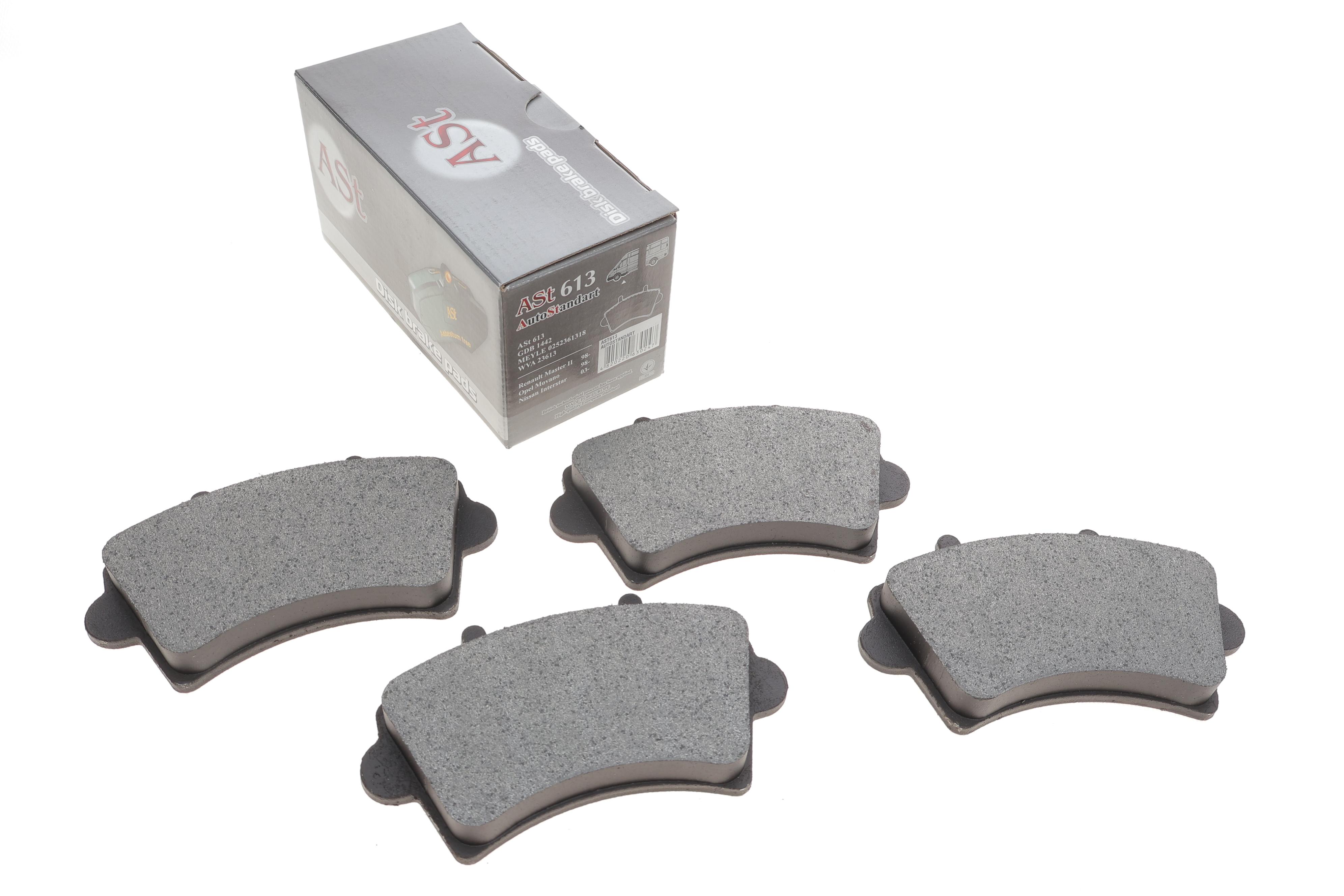 Колодки гальмівні (передні) Renault Master 98- R16