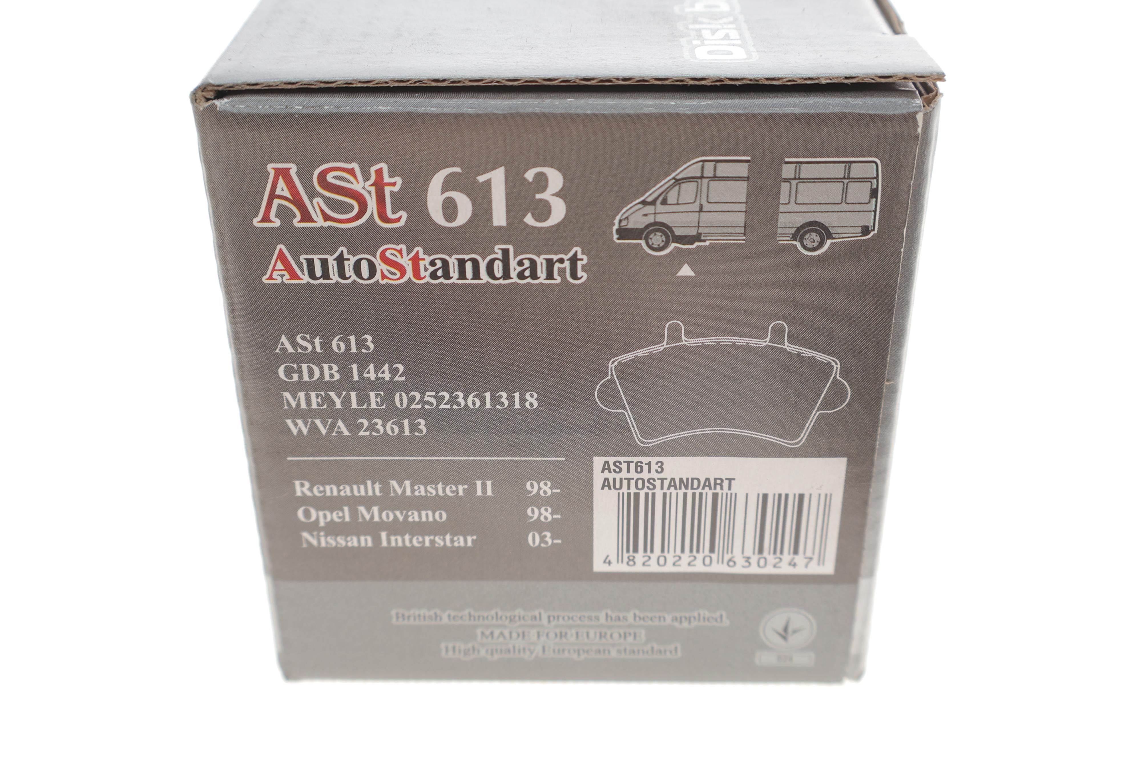 Колодки гальмівні (передні) Renault Master 98- R16