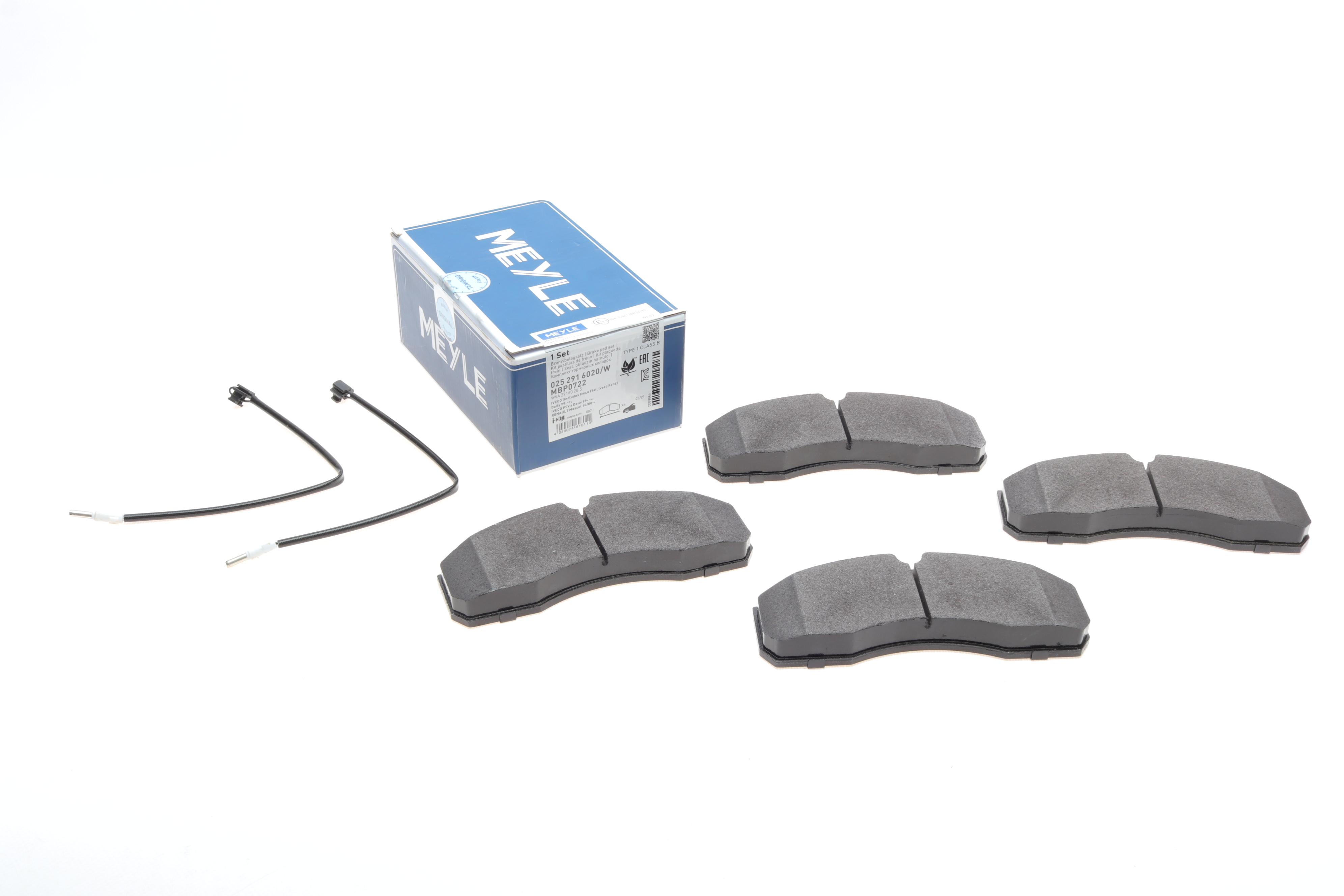 Колодки гальмівні (передні) MB Sprinter 616CDI/Renault Mascott