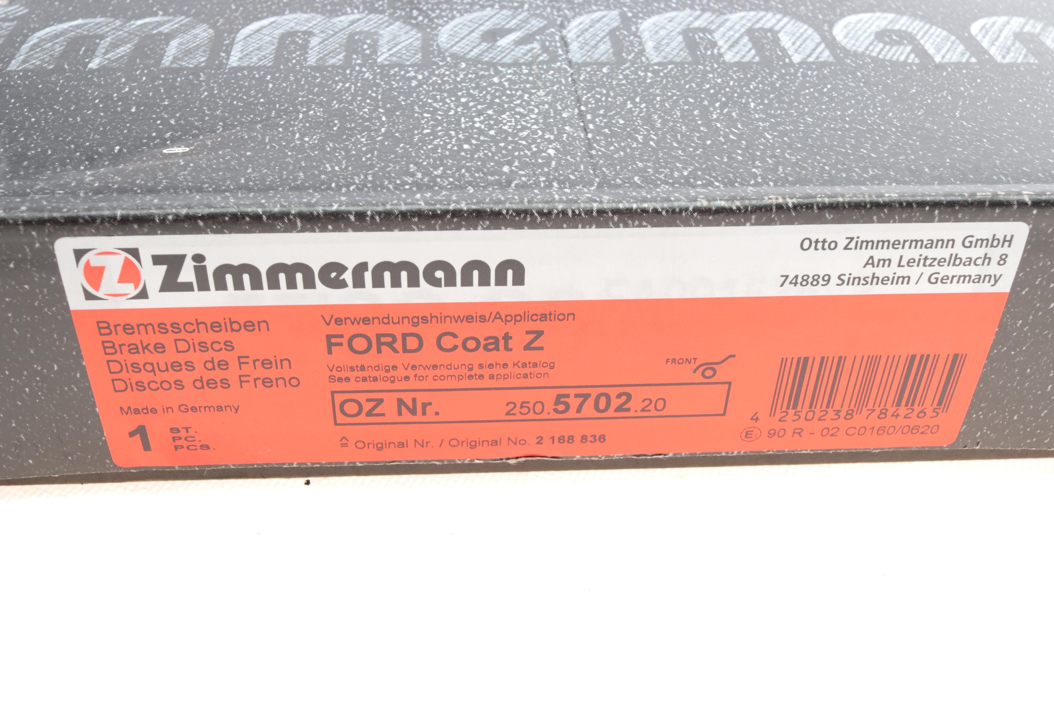 Диск гальмівний (передній) Ford Transit 13- (RWD) (308х33)