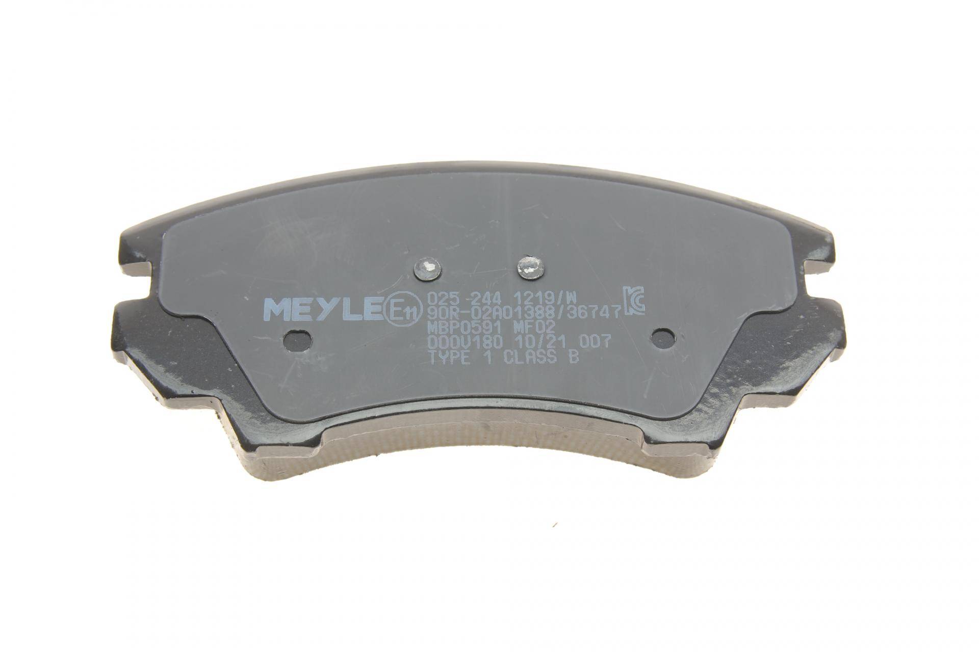 Колодки гальмівні (передні) Opel Astra J 12-/Insignia 08-