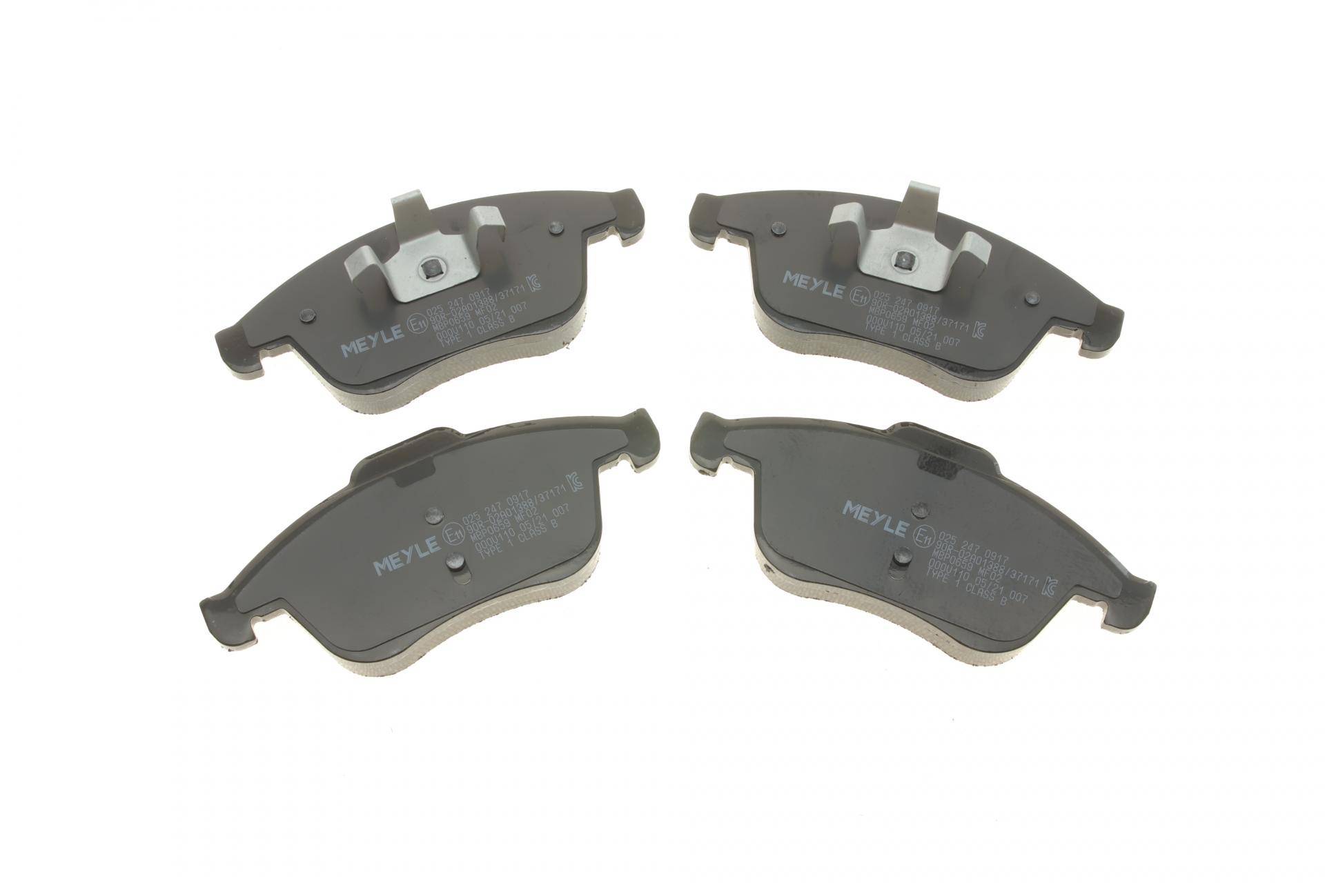 Колодки гальмівні (передні) Renault Laguna III 07-