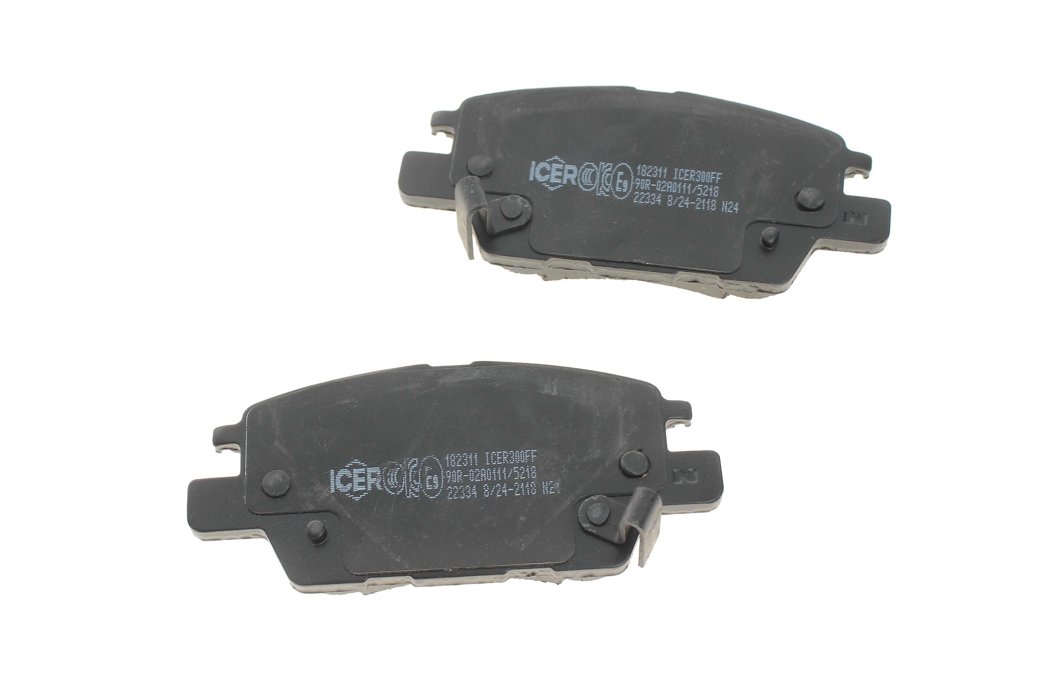 Колодки гальмівні (передні) Opel Ampera-E 17-19/Chevrolet Bolt/Volt/Cruze 15- (+датчик)