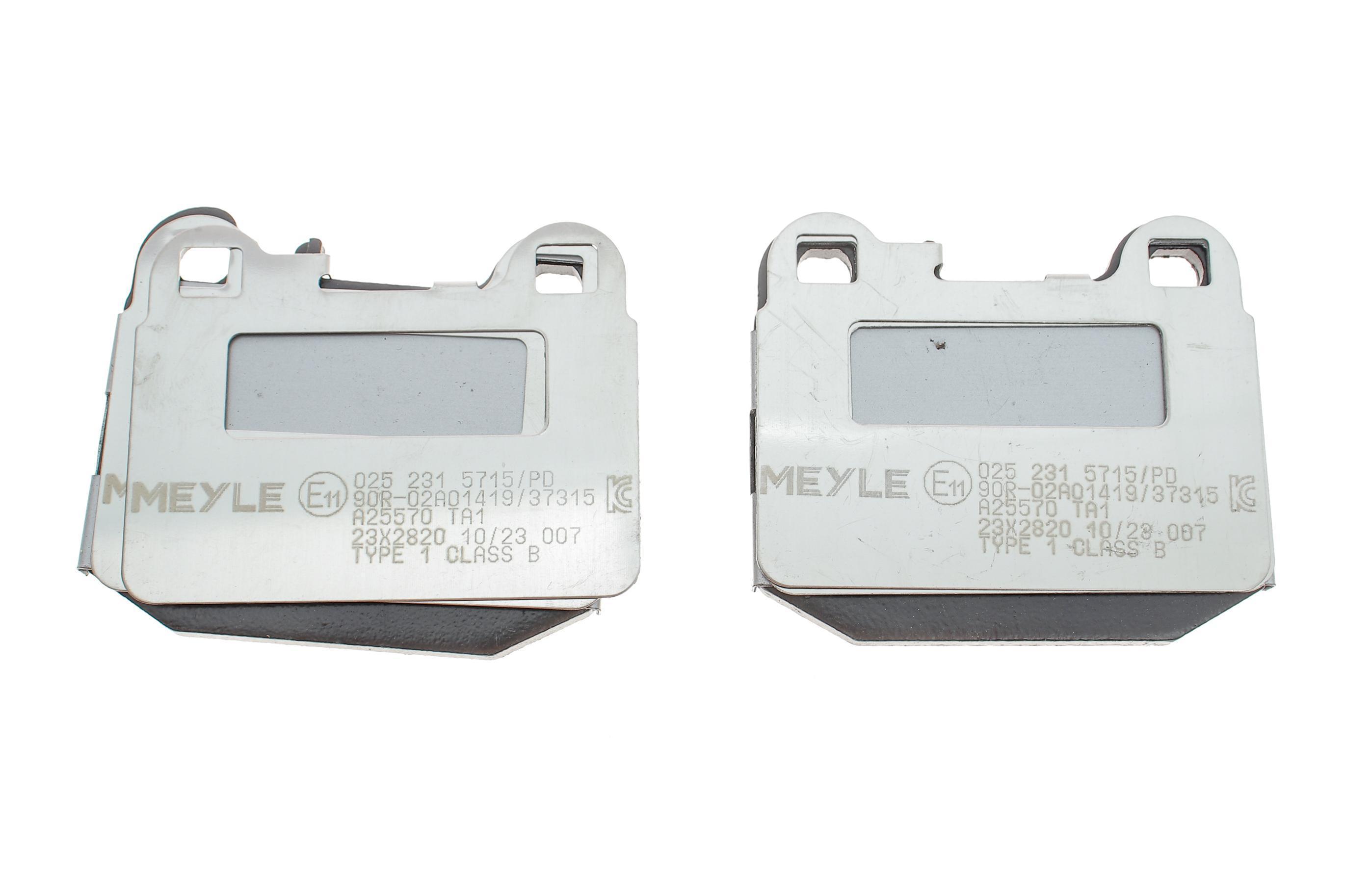 Колодки гальмівні (задні) MB M-class (W163) 2.3-5.4 98-05