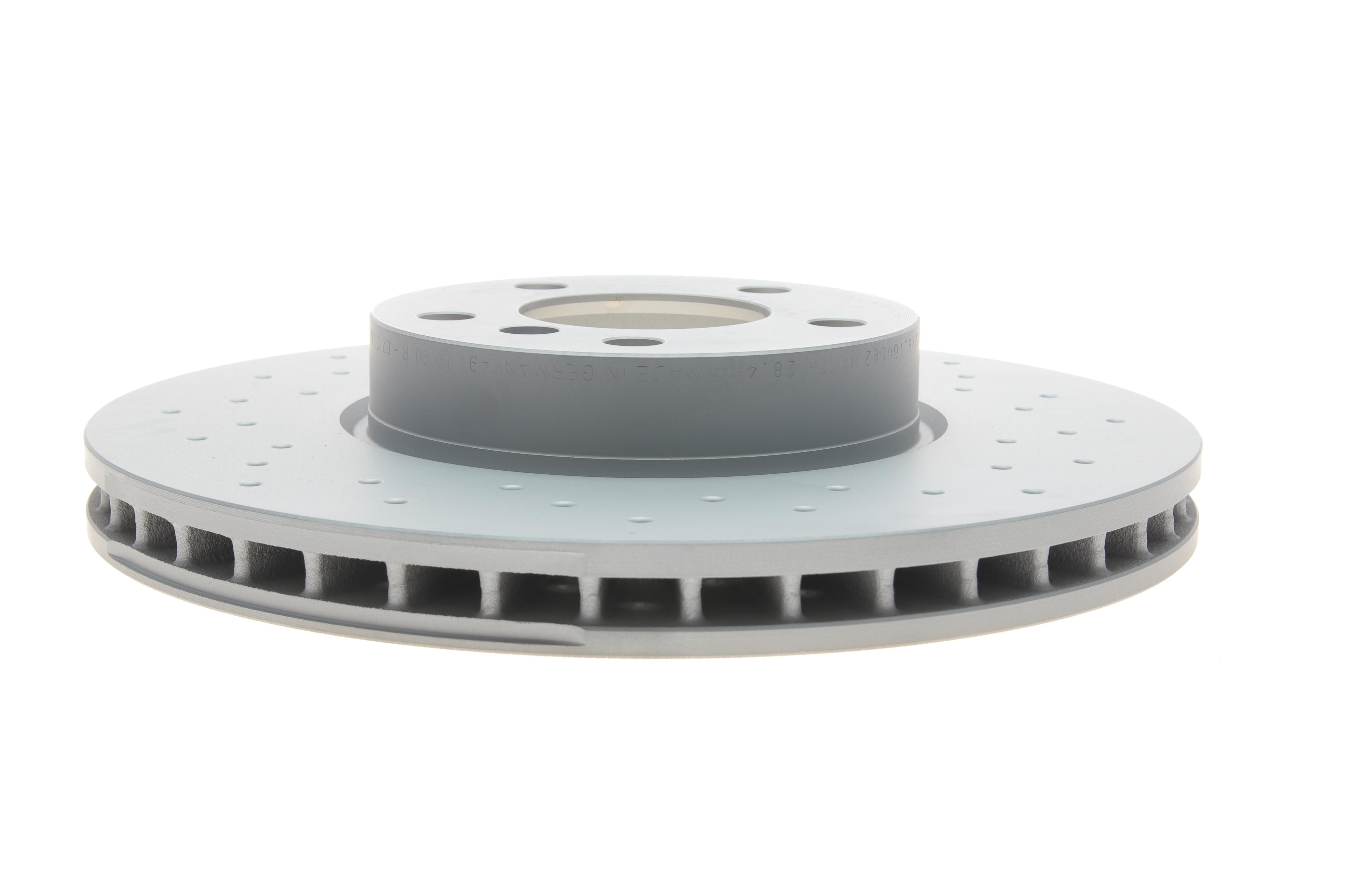 Диск гальмівний (передній) BMW X5 (E70) 06-13/X6 (E71/E72) 07-14 (332x30) (з отворами) (вент.)