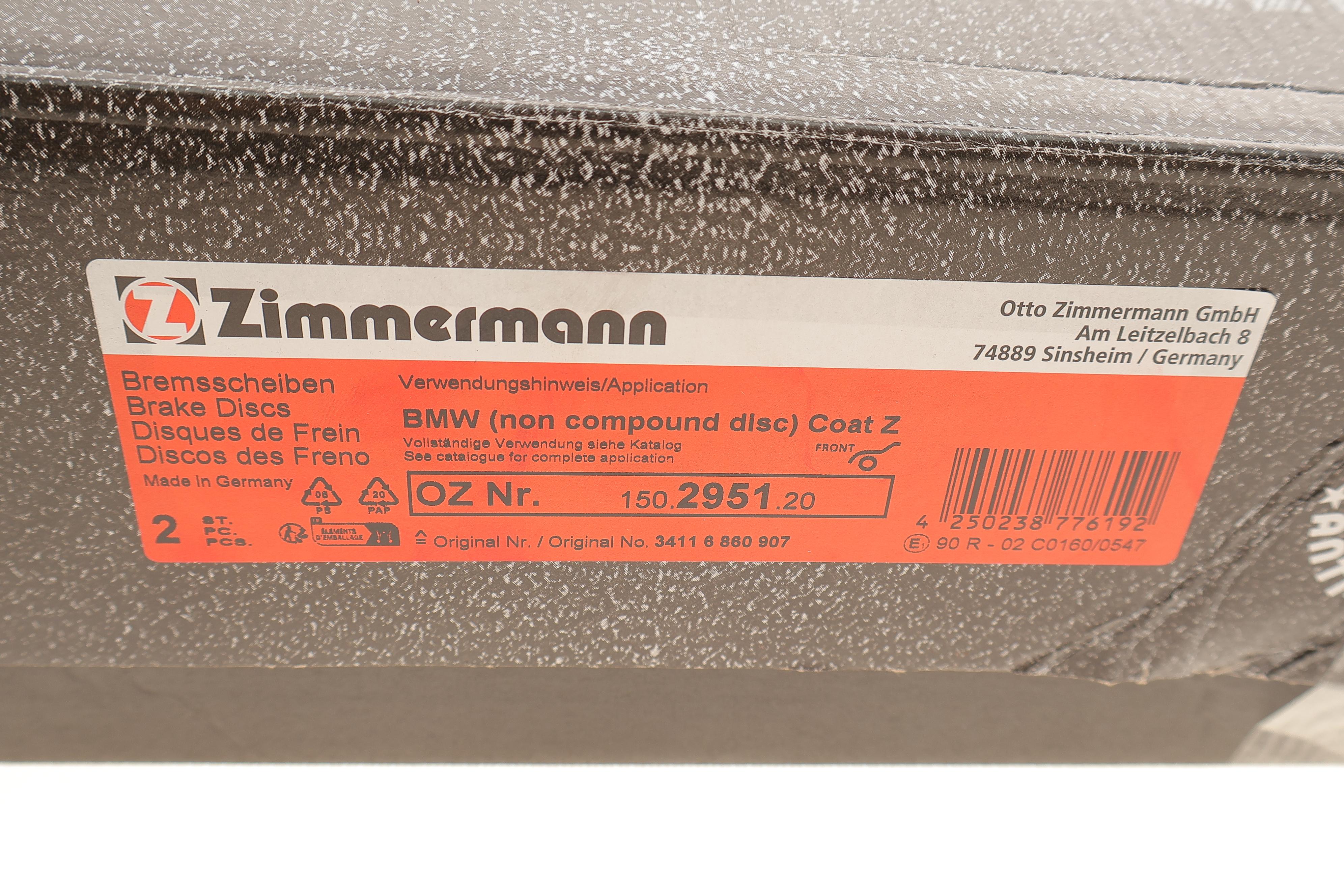 Диск гальмівний (передній) BMW 3 (G30)/X3 (G01/F97)/X4 (G02/F98) 16- (330x24) B46/B47/B48/B57