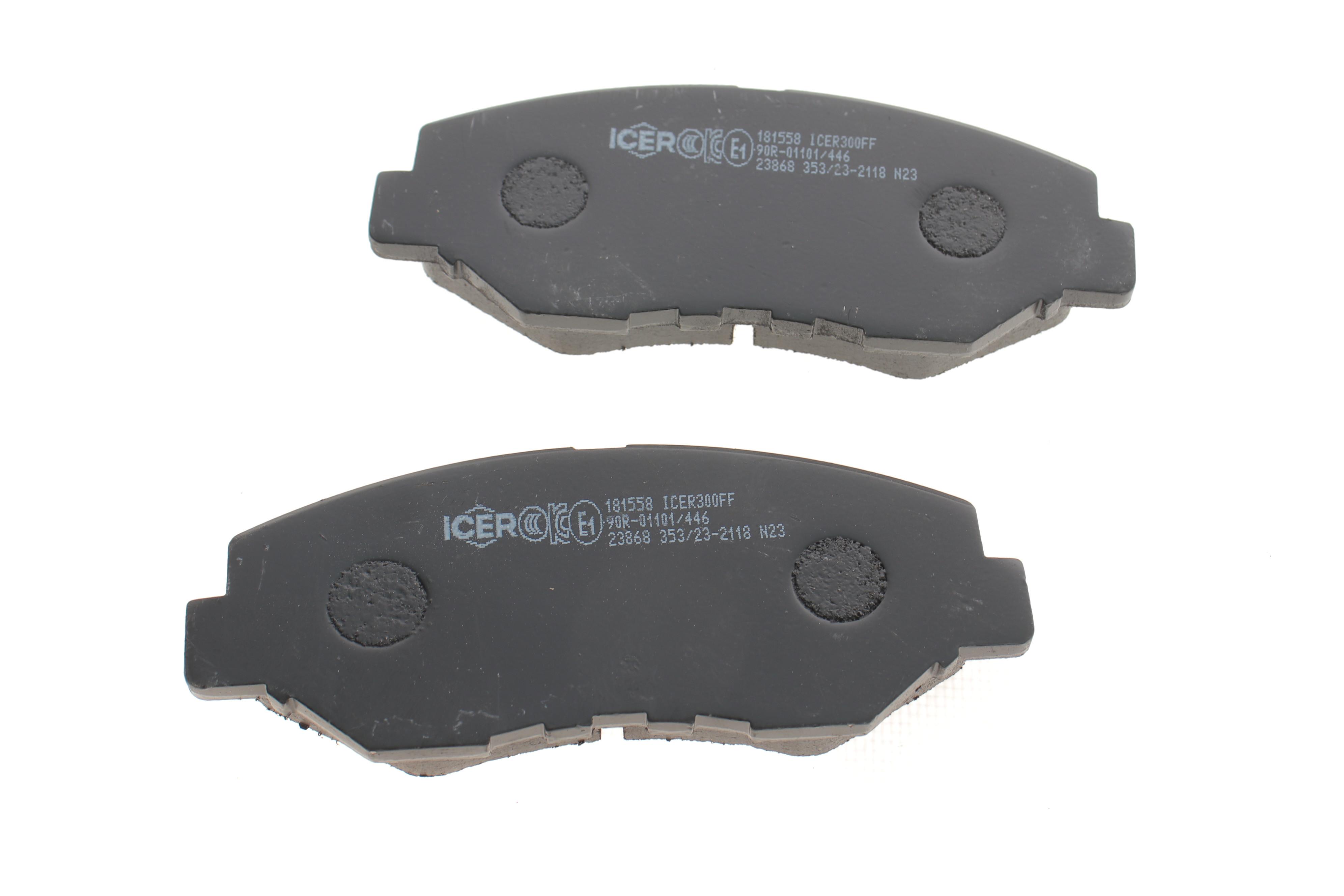 Колодки гальмівні (передні) Honda Accord VII 03-08/CR-V II 01-07/CR-V IV 13-/Civic IX/X 14-