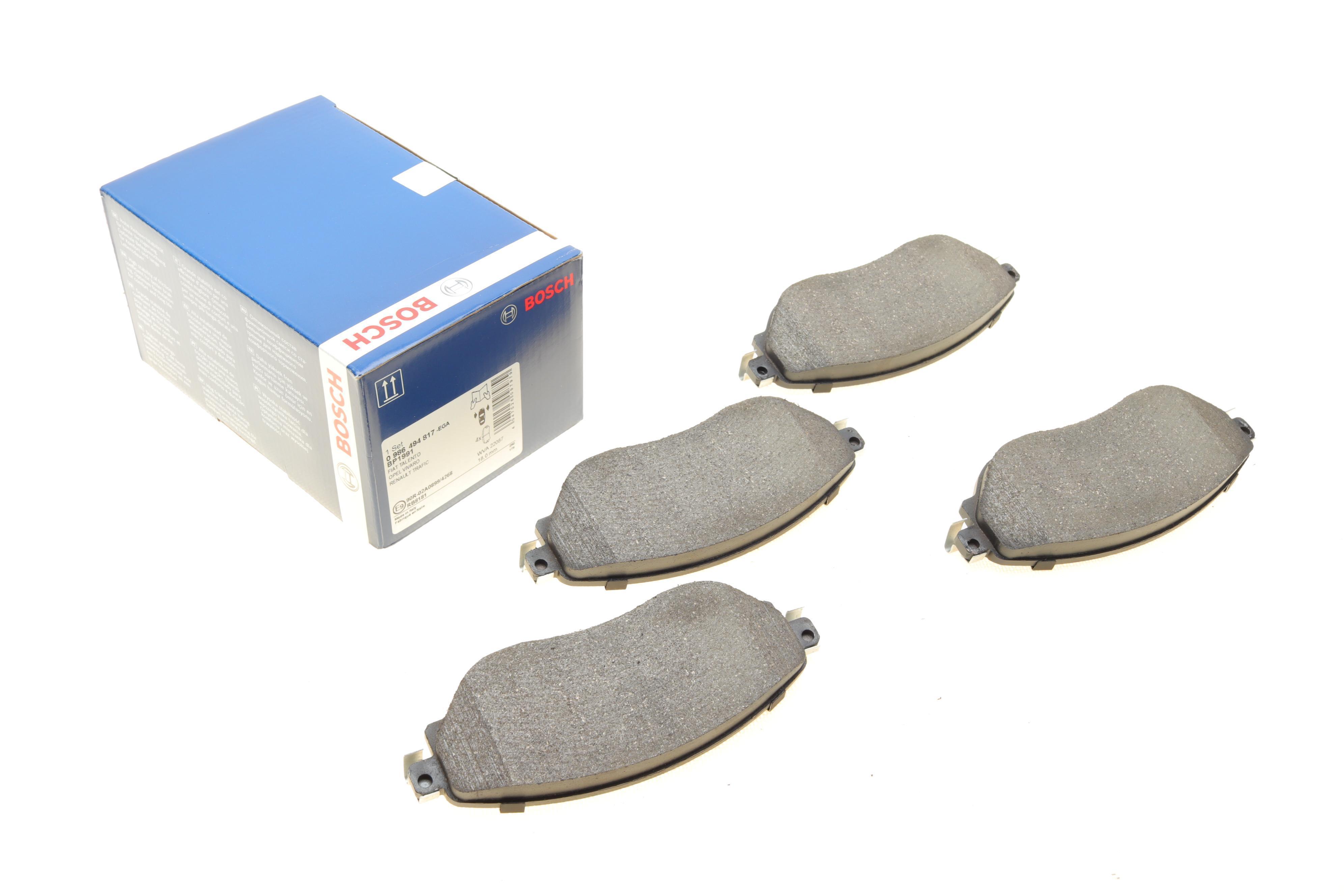 Колодки гальмівні (передні) Renault Trafic III/Opel Vivaro B 14-/Nissan NV300/Fiat Talento 16-