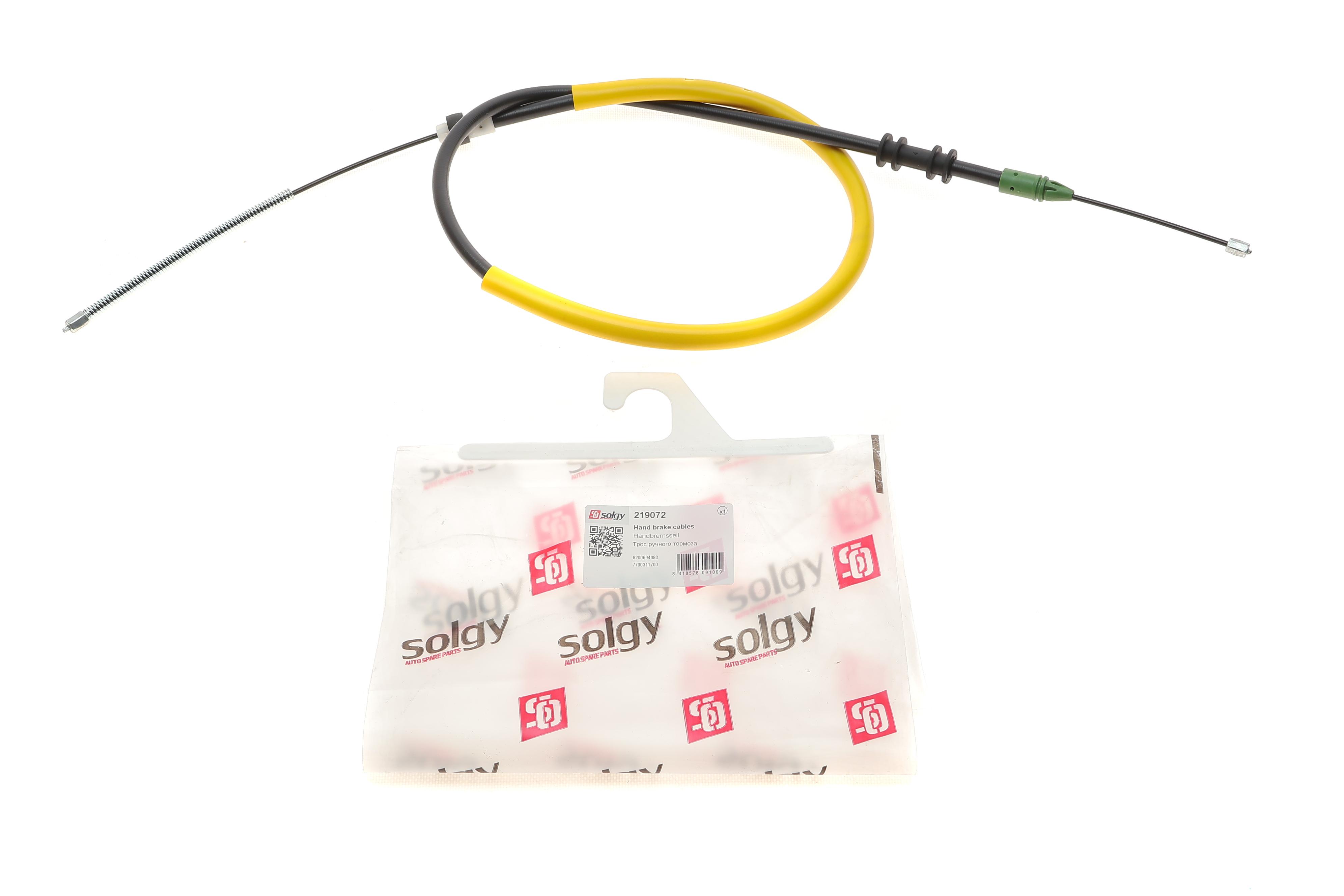 Трос ручника (L) Renault Kangoo 97- (1435/1060 мм) / 4x4 01-06 (1438/1062 мм)