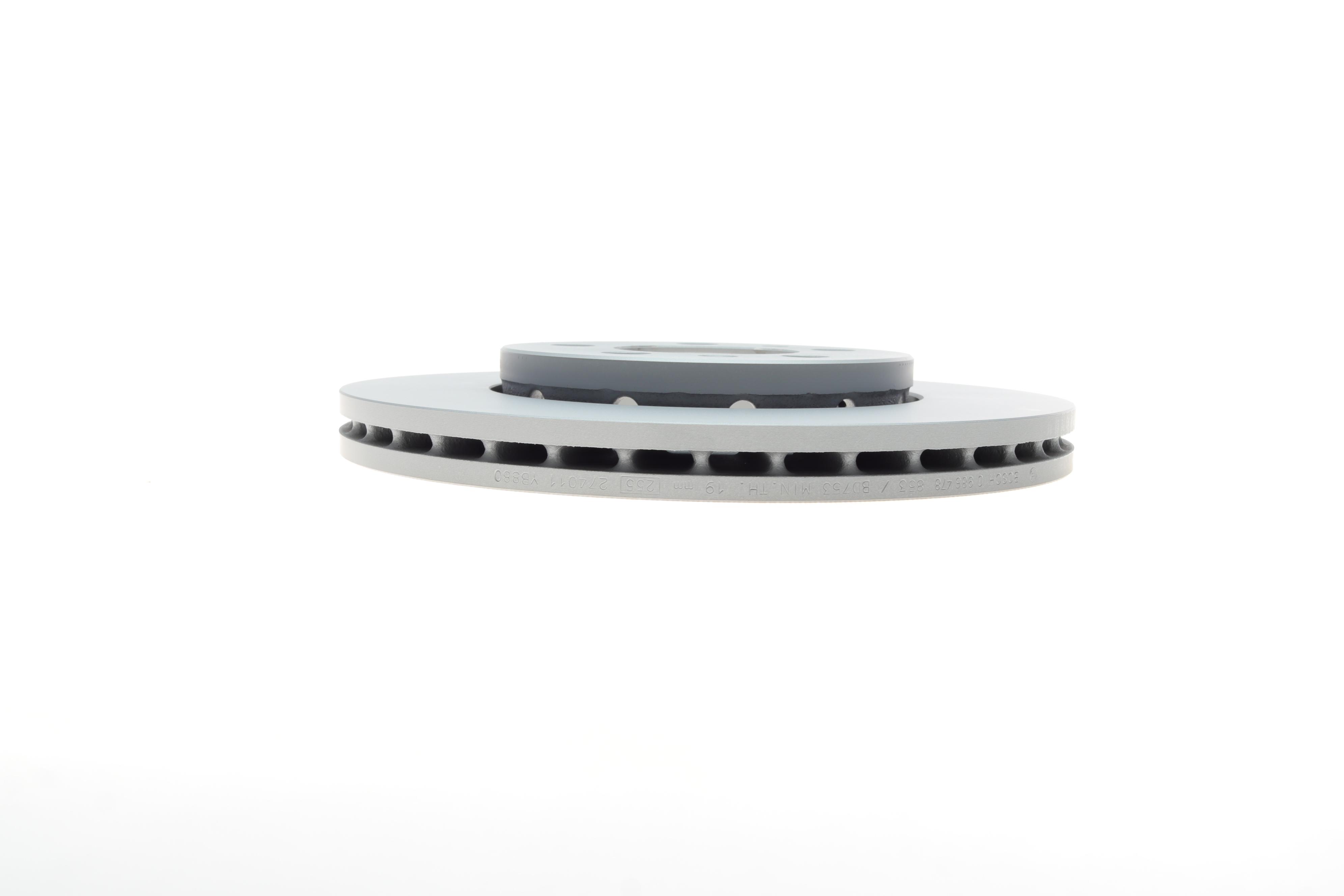 Диск гальмівний (передній) Skoda Octavia/Fabia/Roomster 06- (256x22)