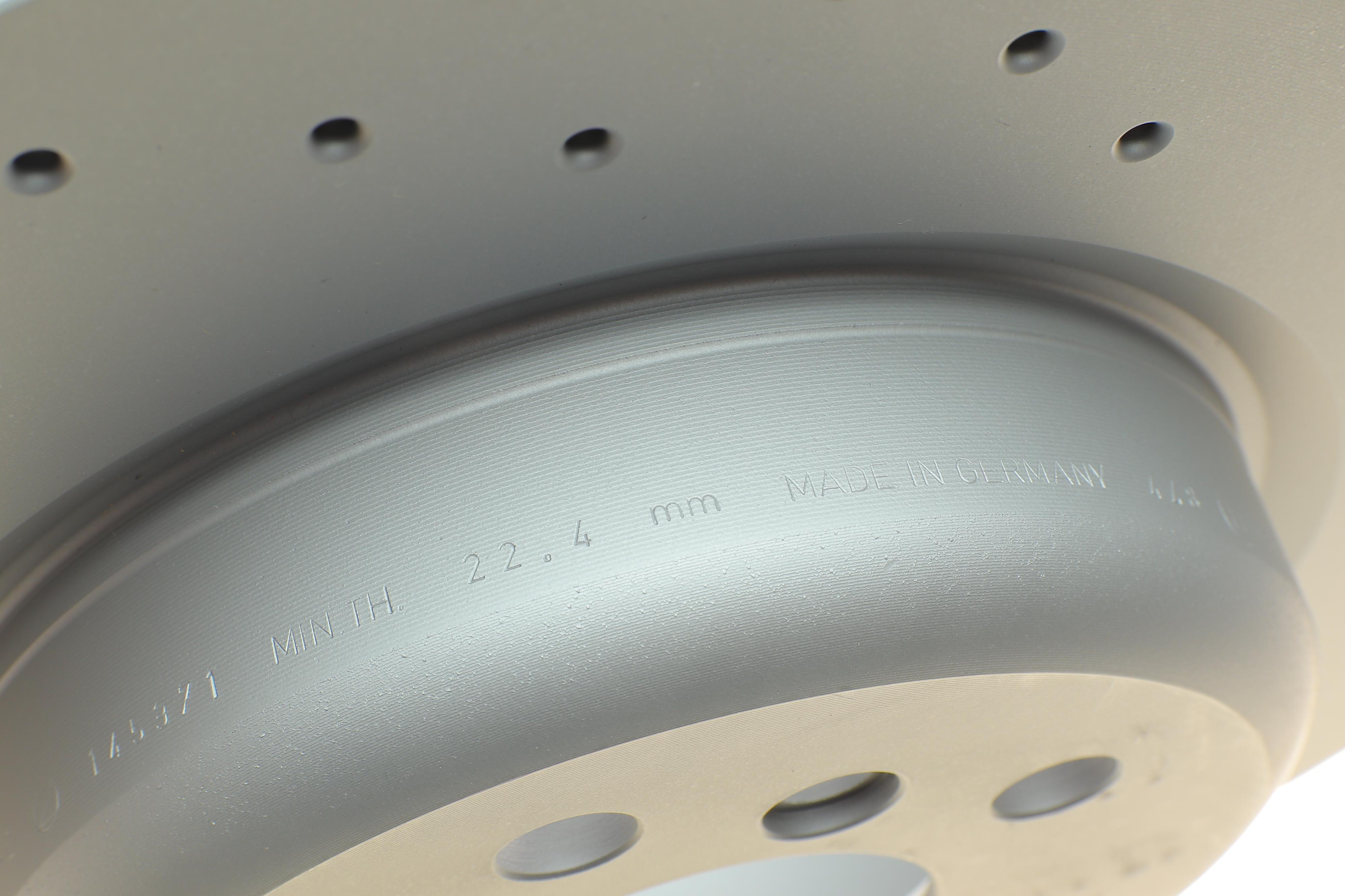 Диск гальмівний (задній) BMW 3 (G20/G30)/5(G31)/6 (G32)/X5 (G05/F95) 17- (345x24) (з покриттям)(вент)