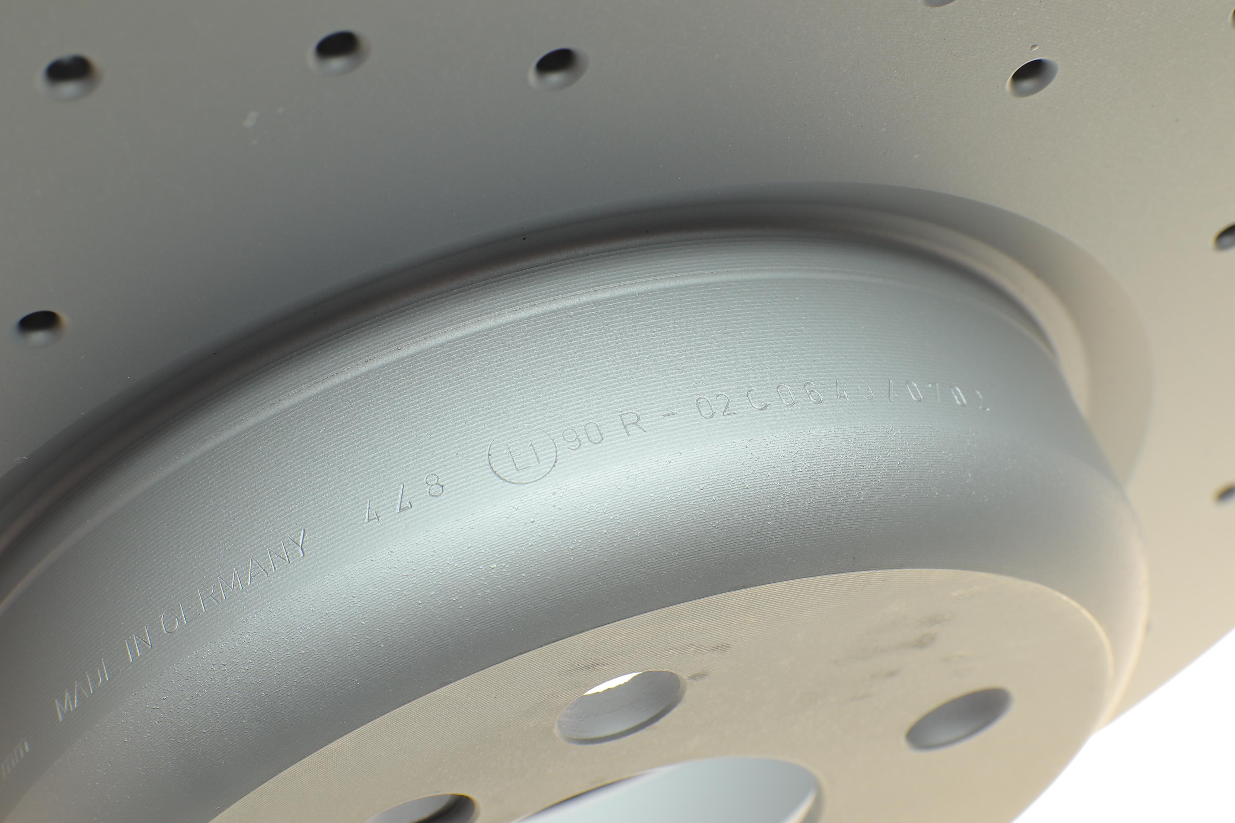 Диск гальмівний (задній) BMW 3 (G20/G30)/5(G31)/6 (G32)/X5 (G05/F95) 17- (345x24) (з покриттям)(вент)