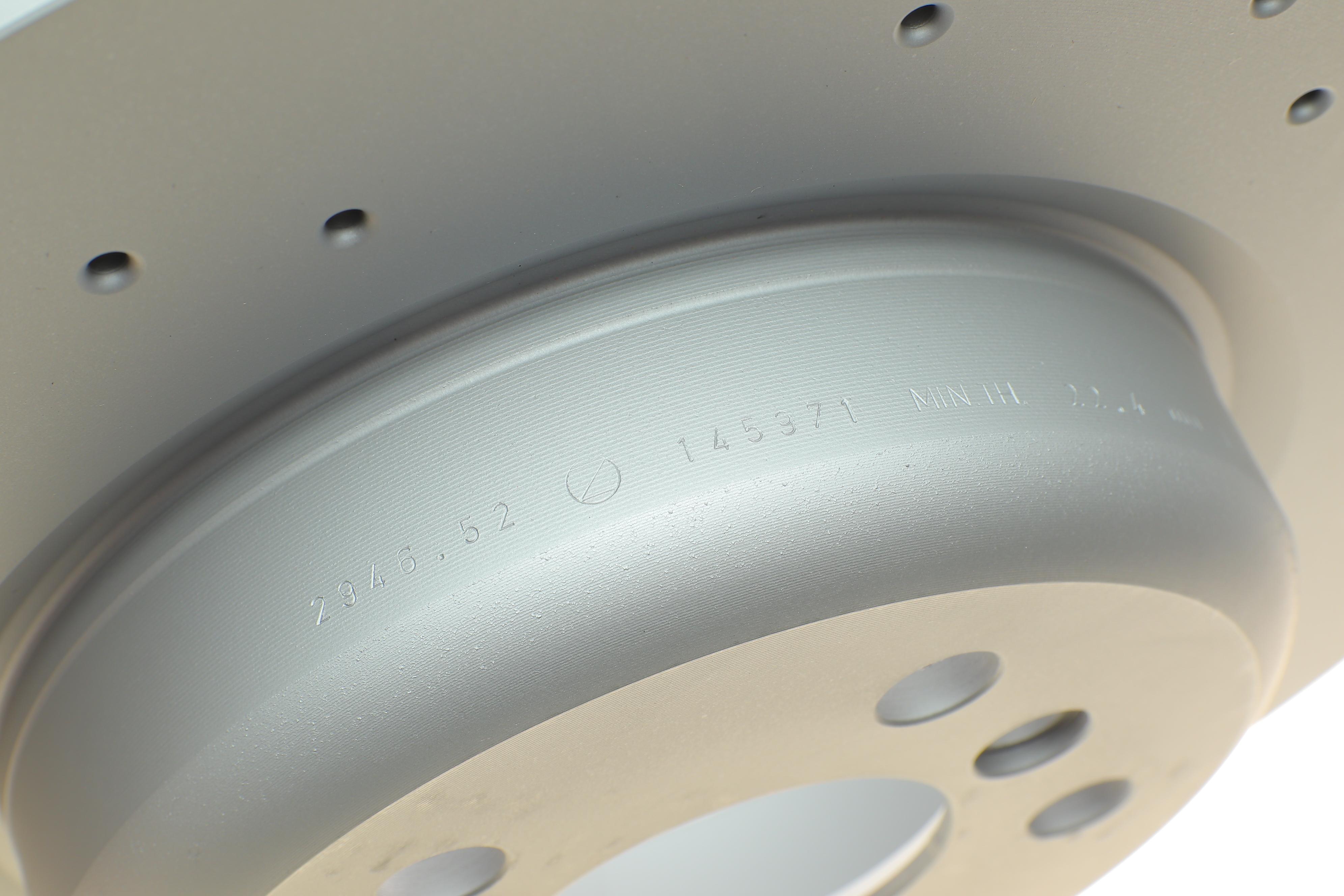 Диск гальмівний (задній) BMW 3 (G20/G30)/5(G31)/6 (G32)/X5 (G05/F95) 17- (345x24) (з покриттям)(вент)