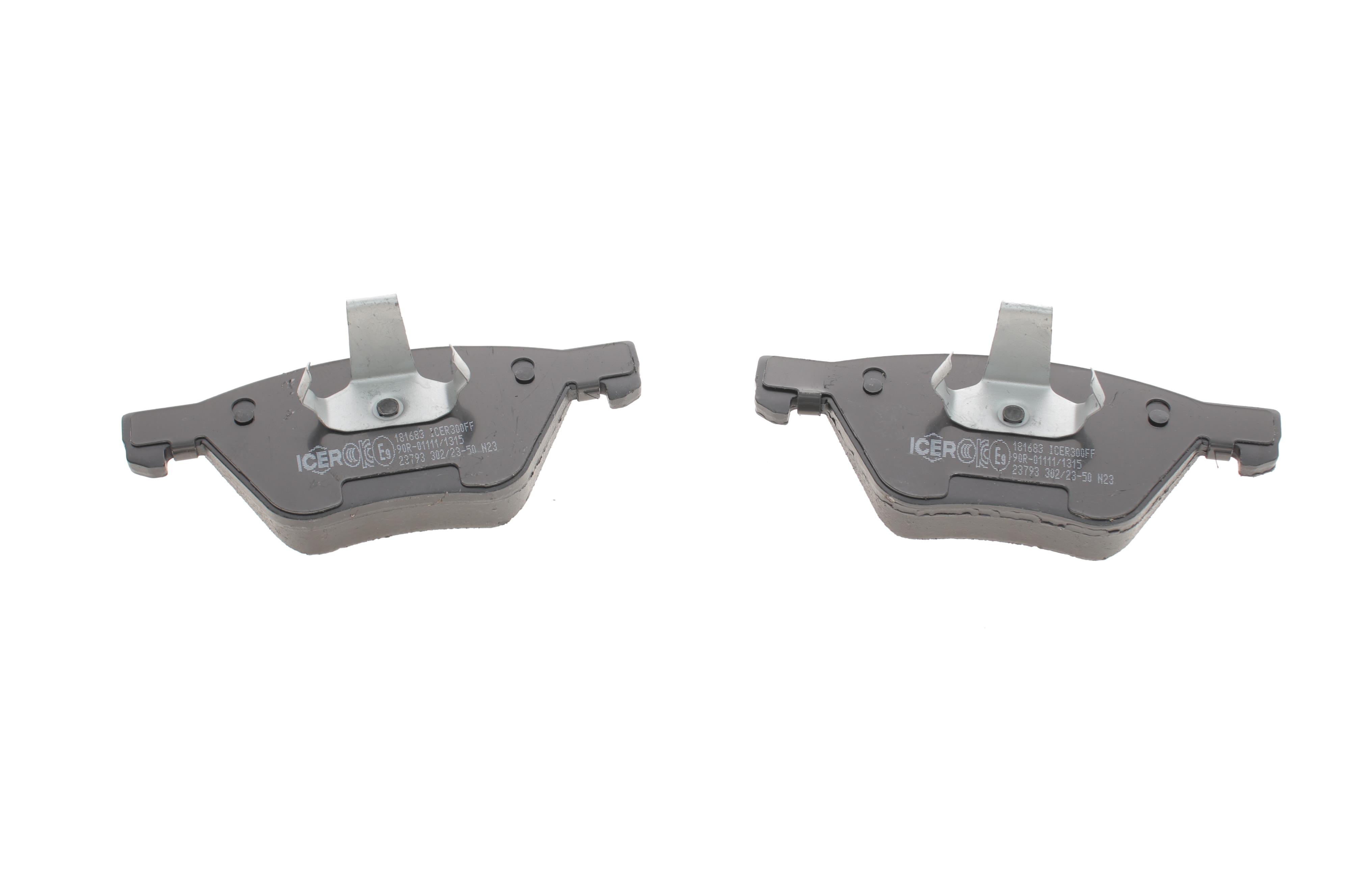 Колодки гальмівні (передні) BMW 3 (E90/E91/E92) 07-13/5 (E60/E61) 03-10/X1 (E84) 09-15 (кріпл.51мм)