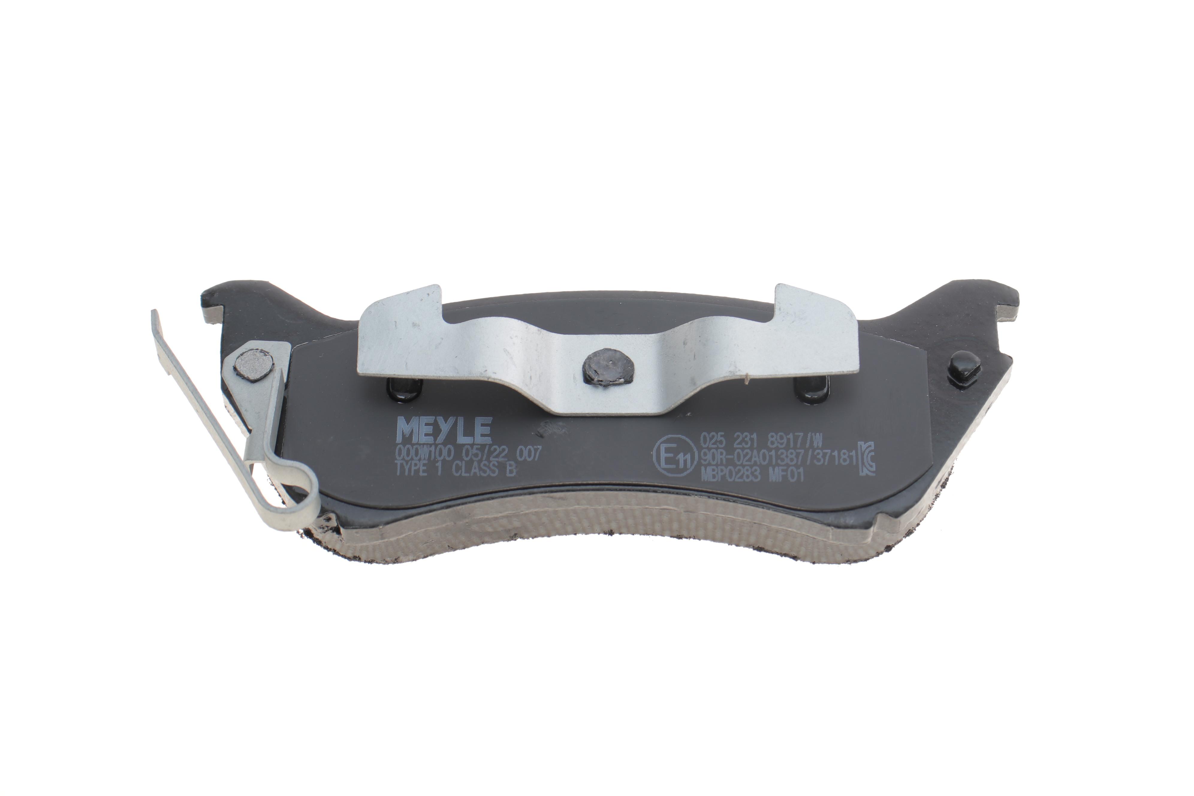 Колодки гальмівні (задні) MB M-class (W163) 98-05