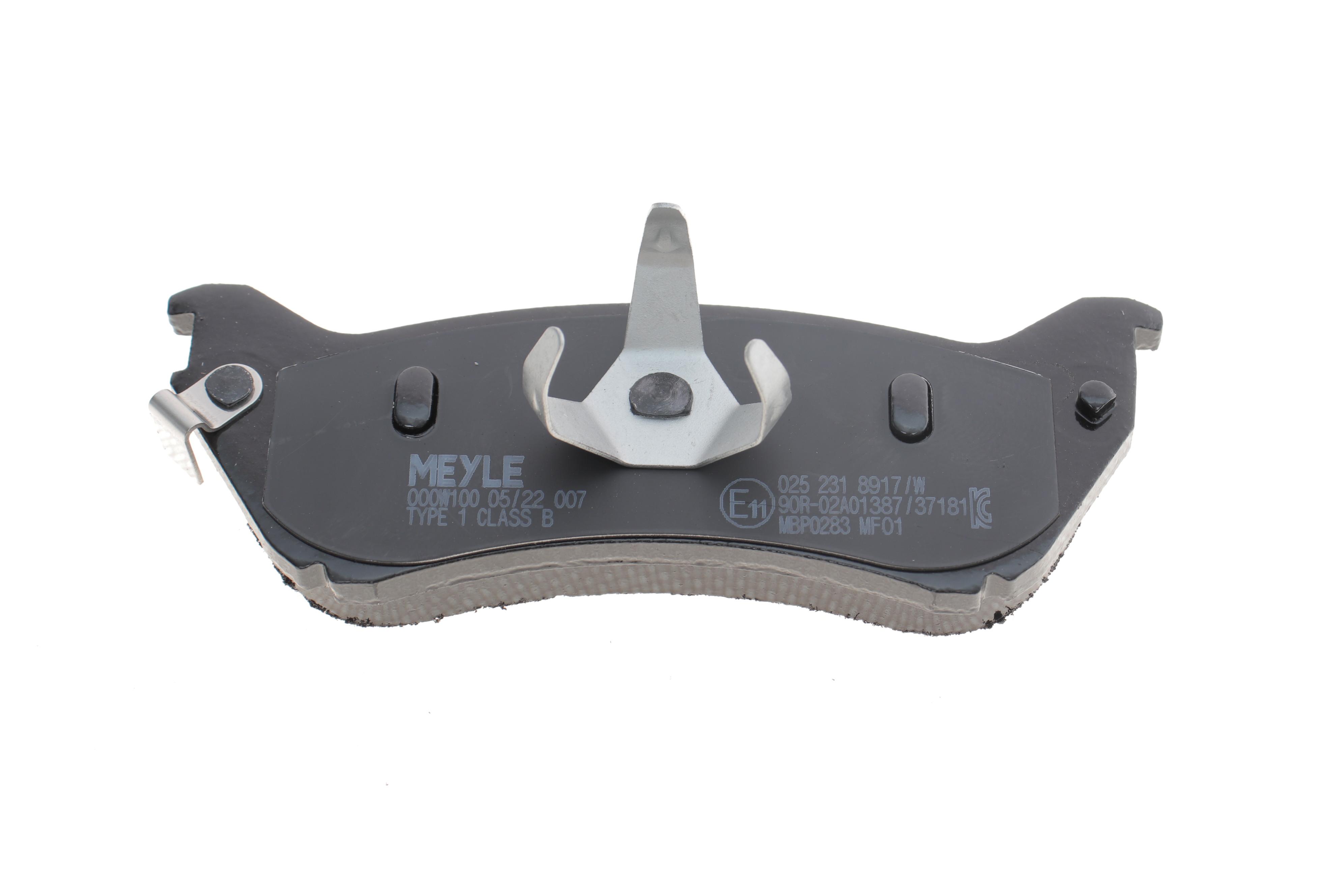 Колодки гальмівні (задні) MB M-class (W163) 98-05