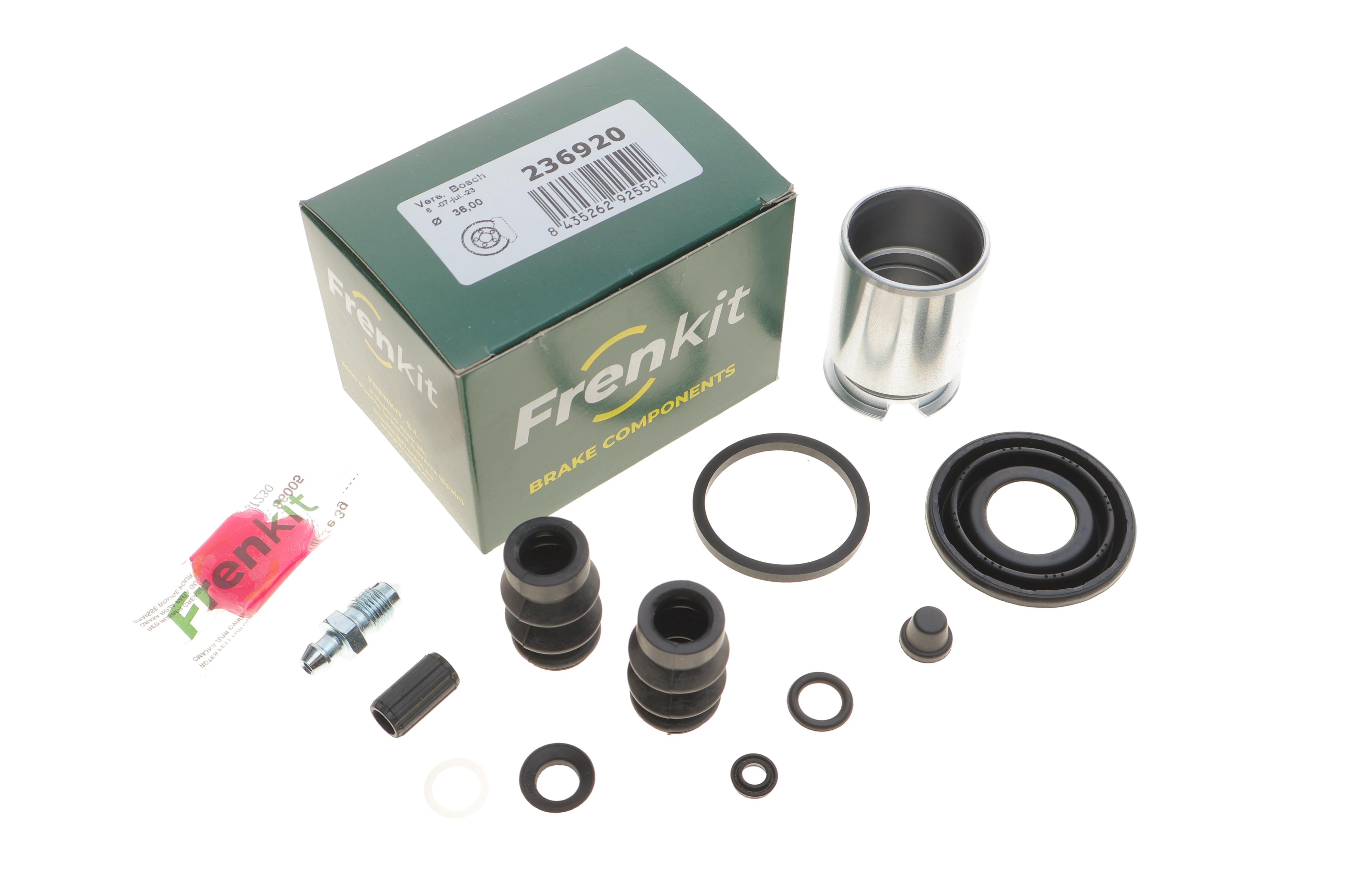 Ремкомплект супорта (заднього) Fiat Punto/Toyota Corolla 05- (d=36mm) (+поршень) (Bosch)