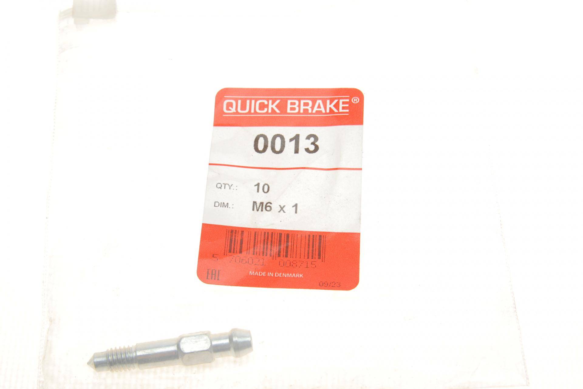 Штуцер прокачки гальм (M6x1/7x38) = 171-0013-10