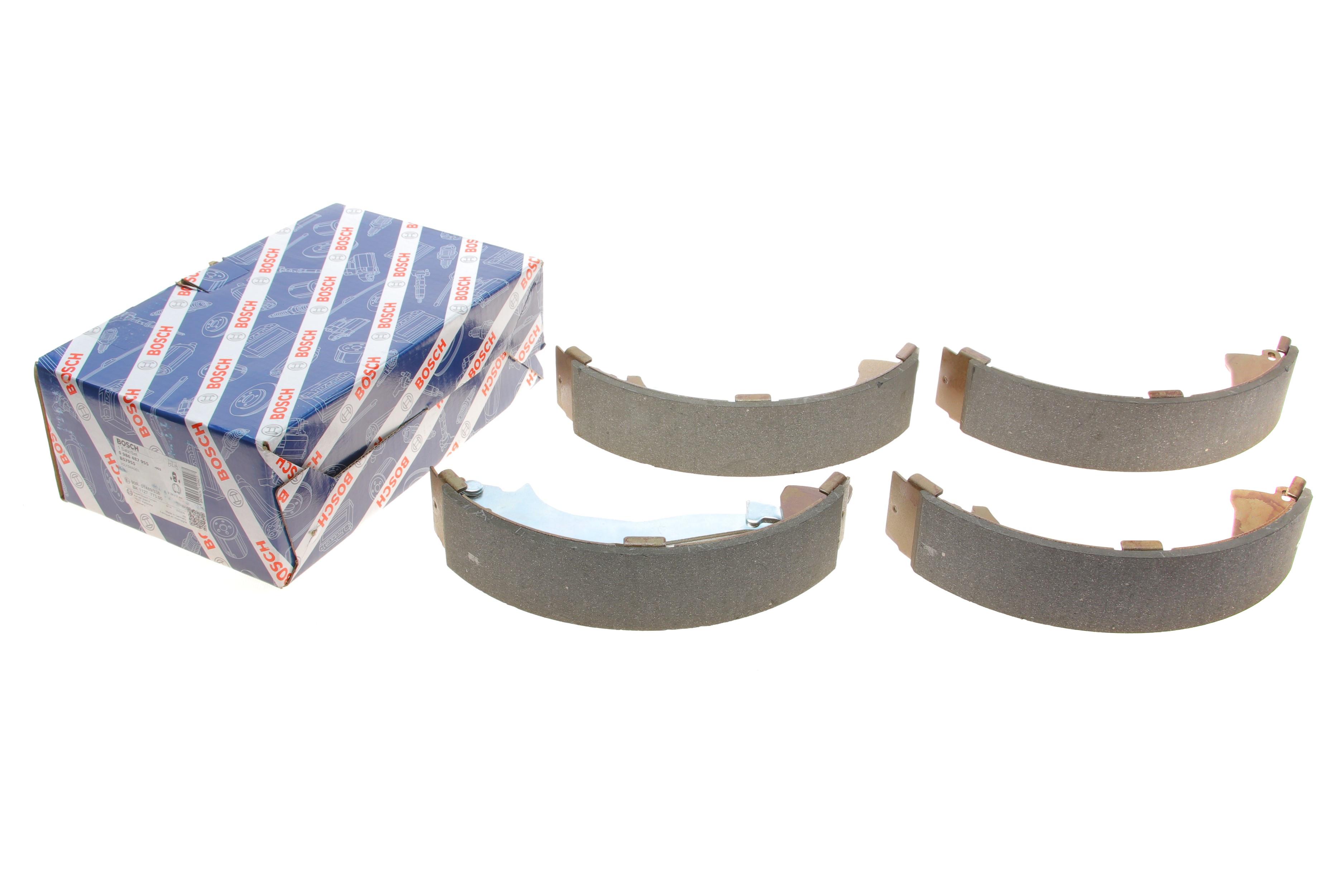 Колодки гальмівні (задні) VW Amarok 2.0 TDI 10- (барабанні) (294x57)