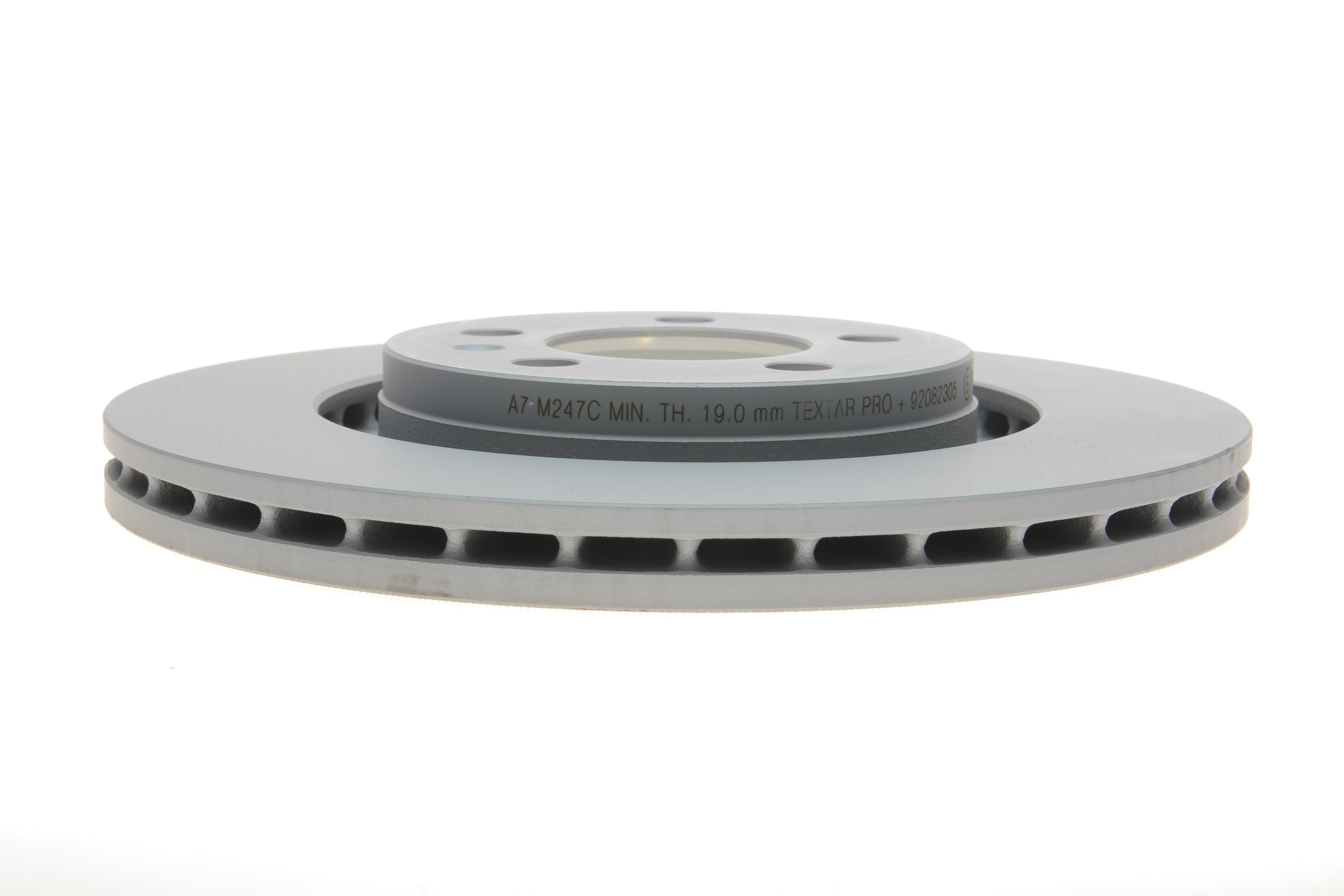 Диск гальмівний (передній) Skoda Octavia/VW Golf IV (280x22) PRO+