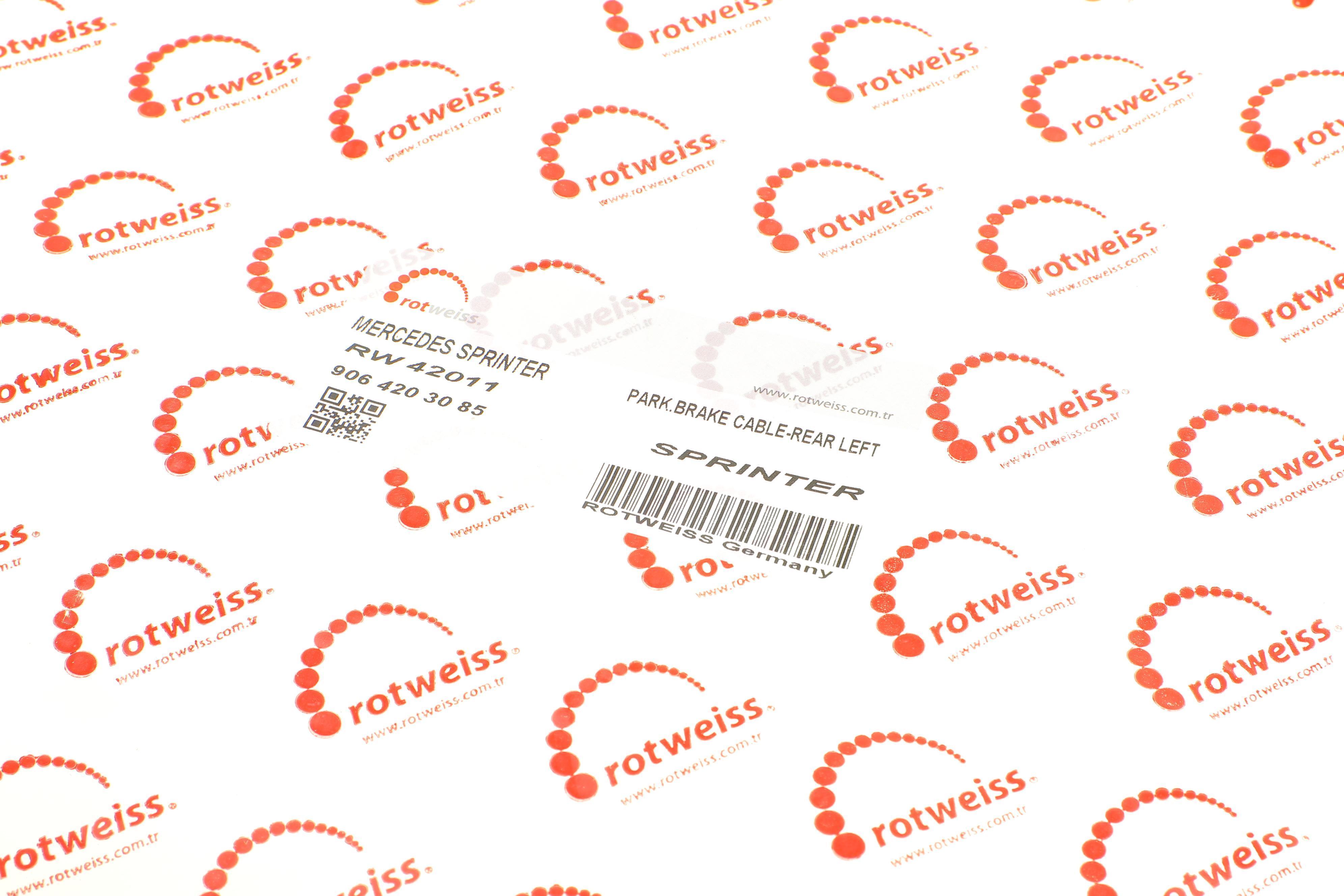 Трос ручника (задній) MB Sprinter 515/VW Crafter 50 06- (9064203085)