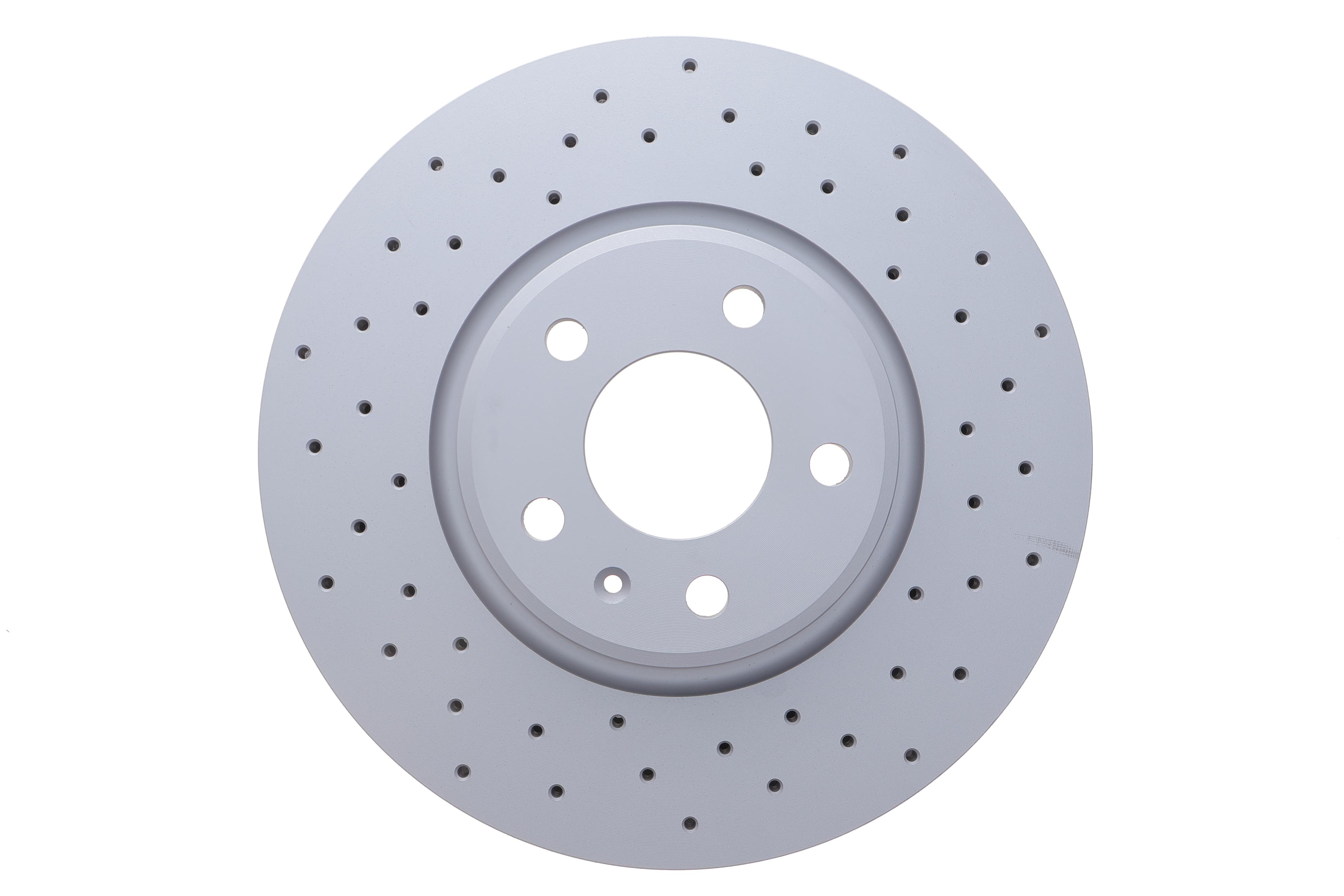 Диск гальмівний (передній) Audi A4/A5/A6/A7/Q5 07-17 (320х30) (з покриттям) (з отворами) (вент.)