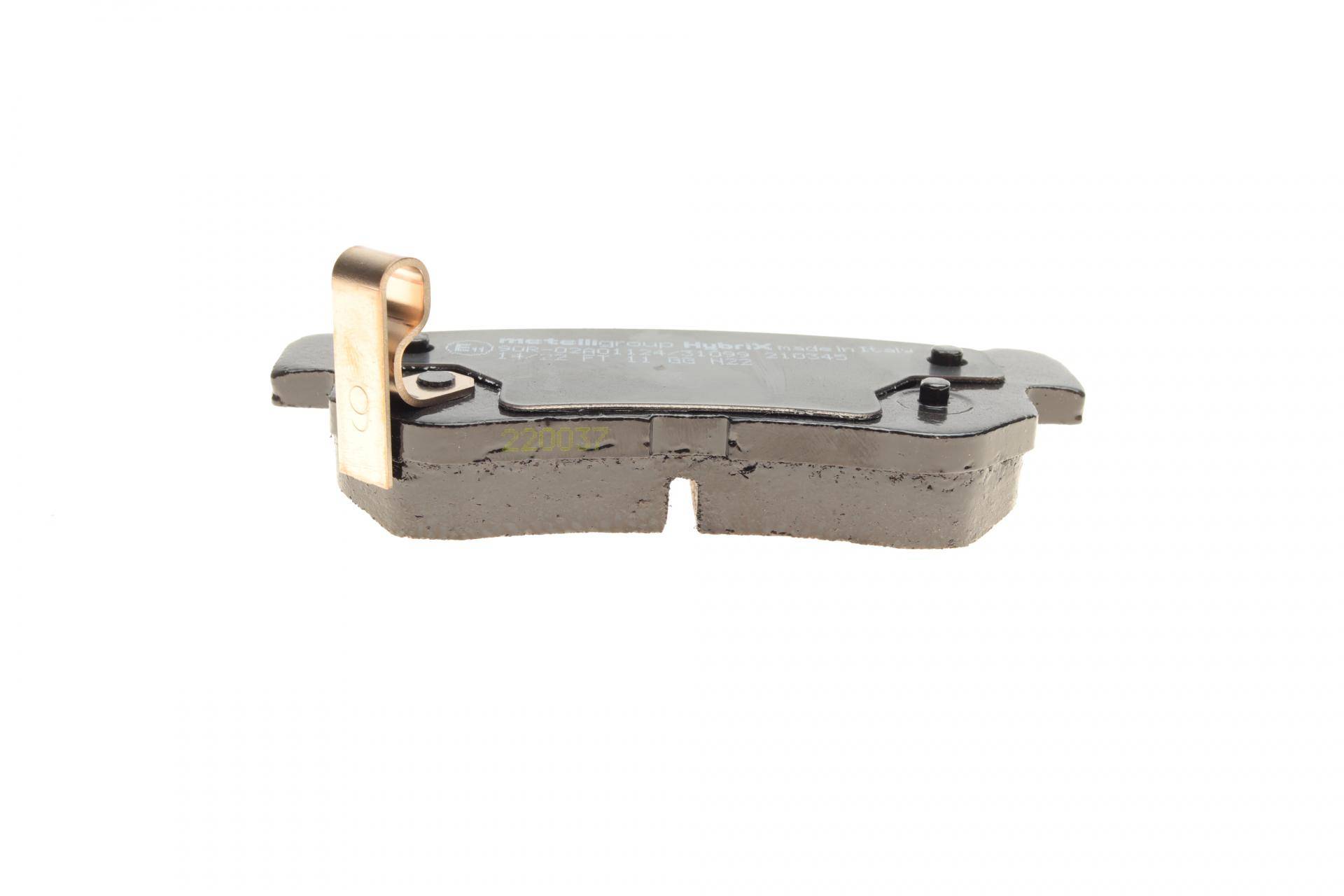 Колодки гальмівні (задні) Hyundai Tucson 04-/Santa Fe/Getz/Sonata 98-12/Kia Sportage/Carens 04-